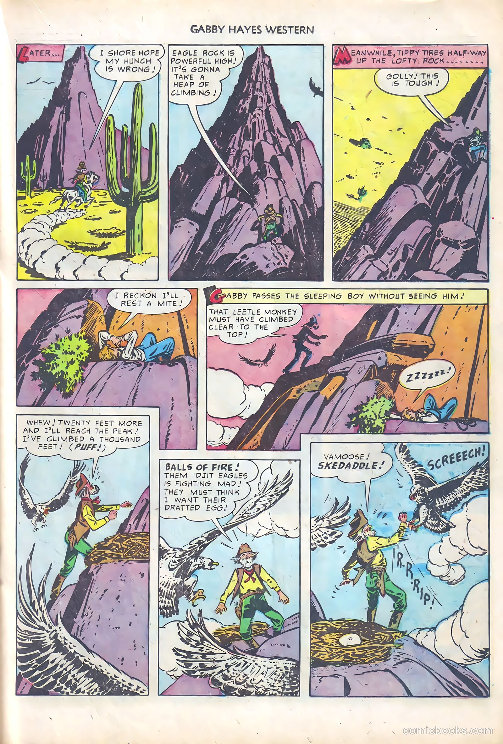 Gabby Hayes Western #19 (1950) — page 19 of 36