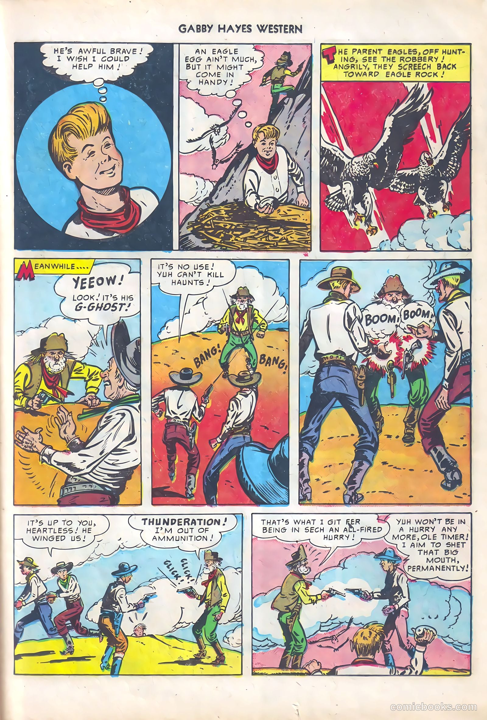 Gabby Hayes Western #19 (1950) — page 23 of 36