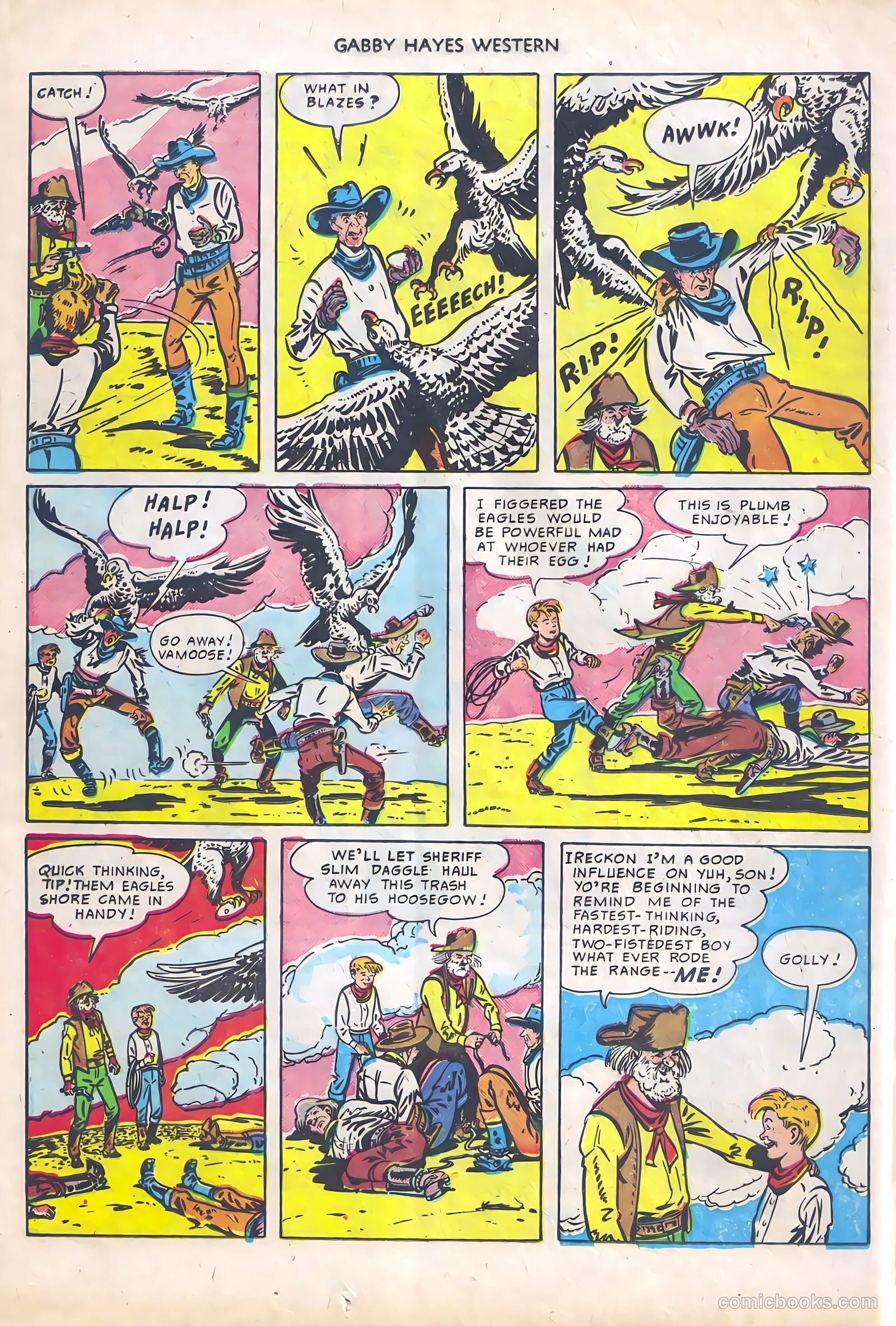 Gabby Hayes Western #19 (1950) — page 24 of 36