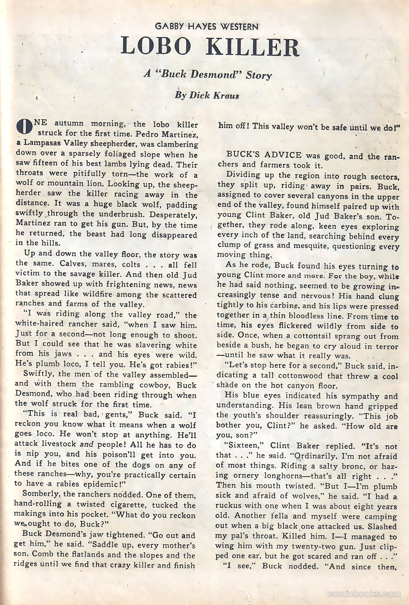 Gabby Hayes Western #19 (1950) — page 25 of 36