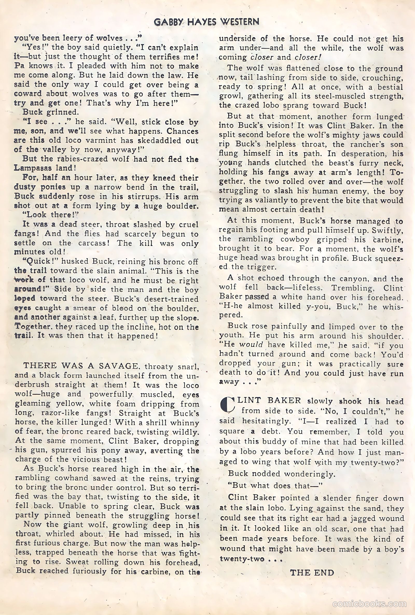 Gabby Hayes Western #19 (1950) — page 26 of 36