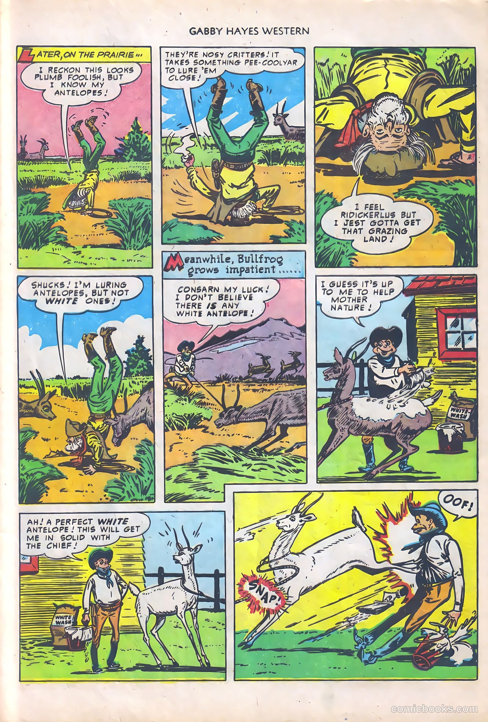 Gabby Hayes Western #19 (1950) — page 29 of 36
