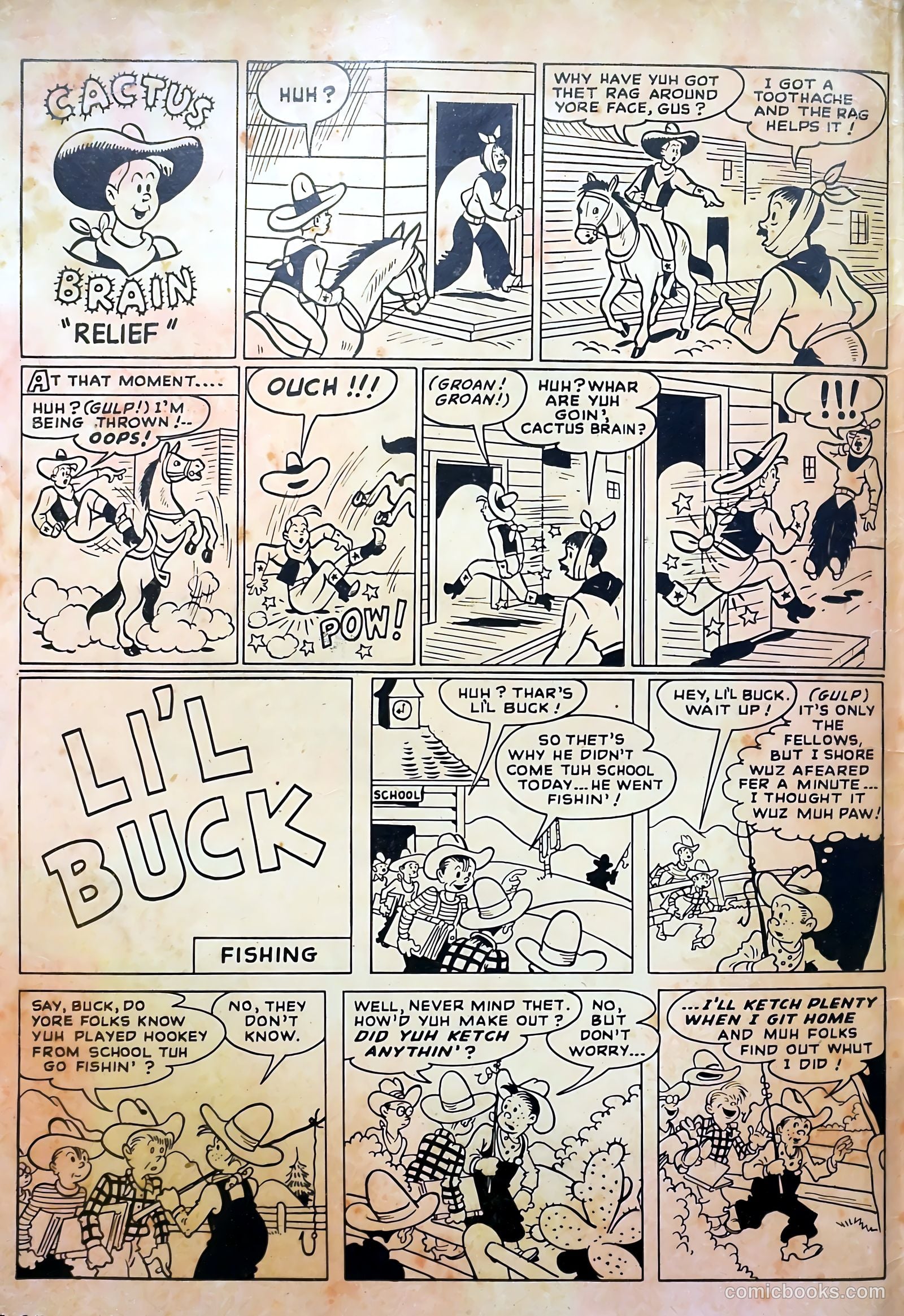 Gabby Hayes Western #2 (1949) — page 3 of 53