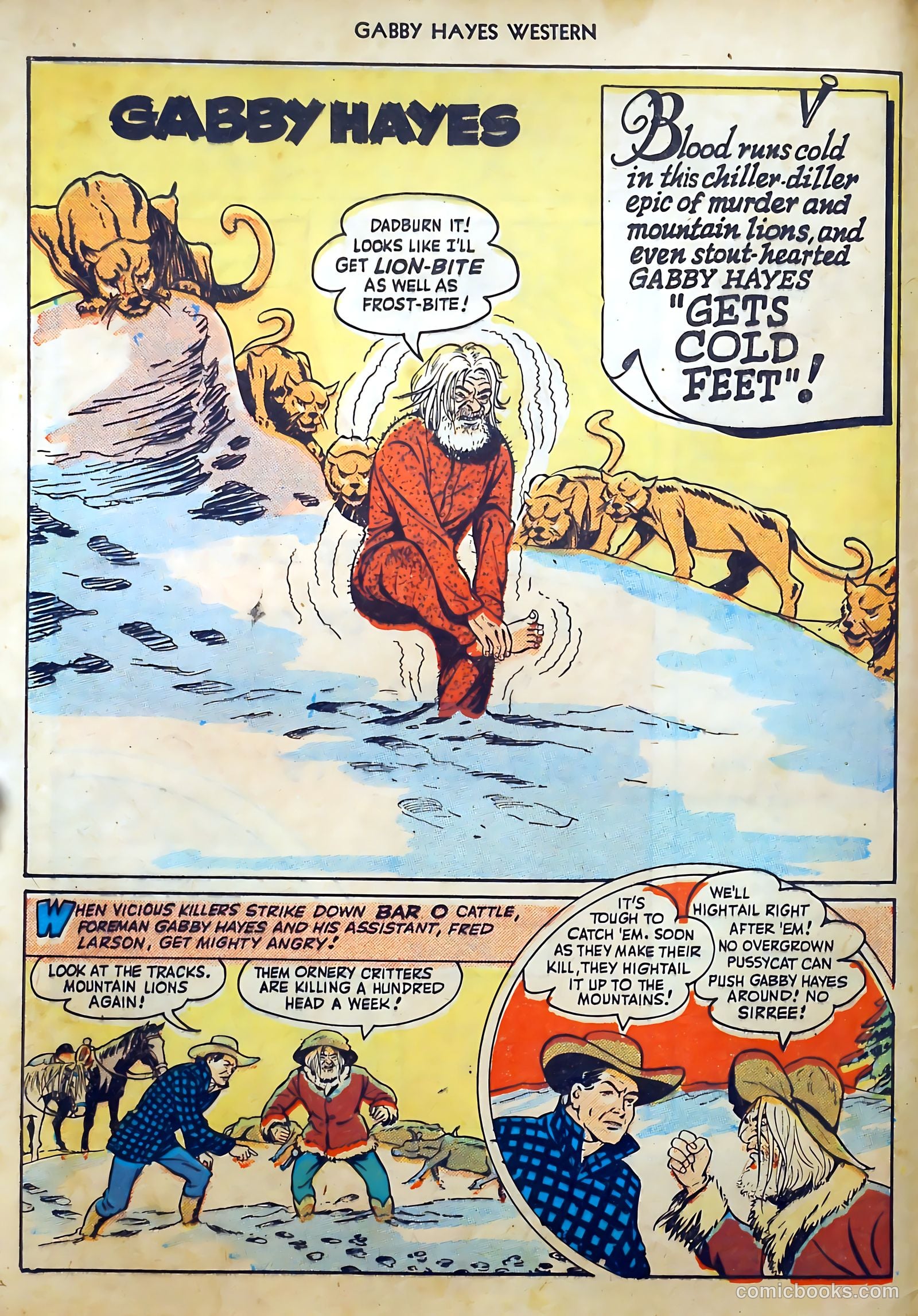 Gabby Hayes Western #2 (1949) — page 5 of 53