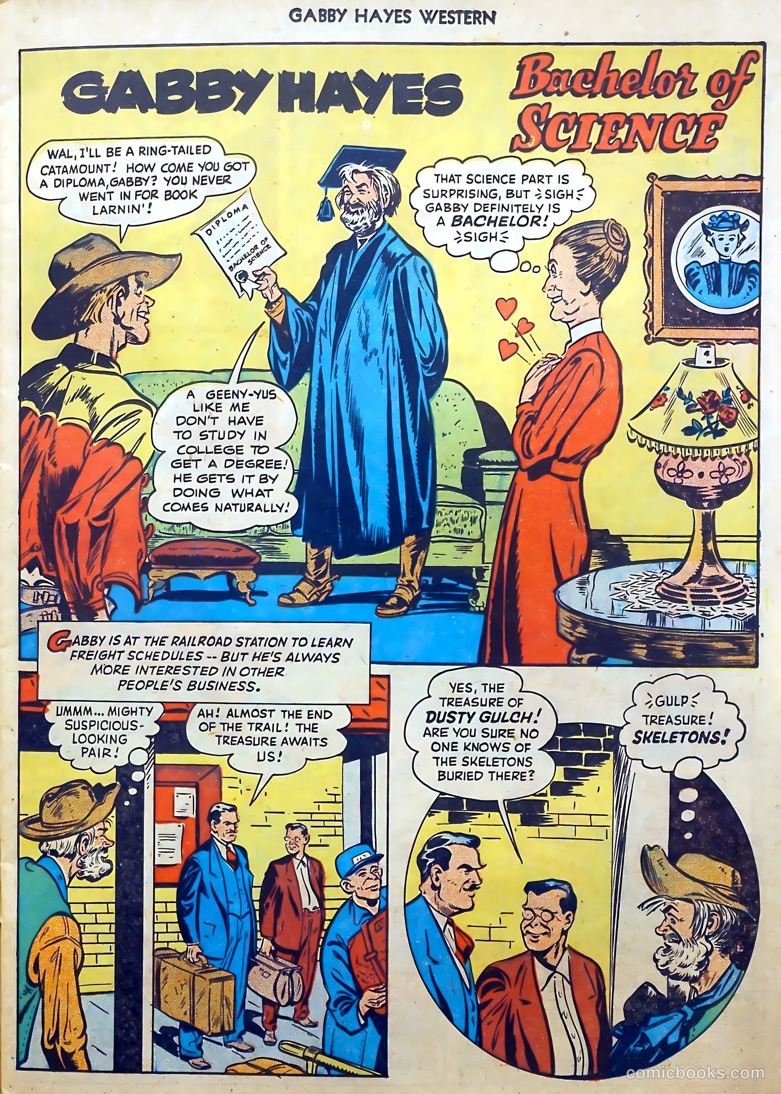 Gabby Hayes Western #2 (1949) — page 16 of 53