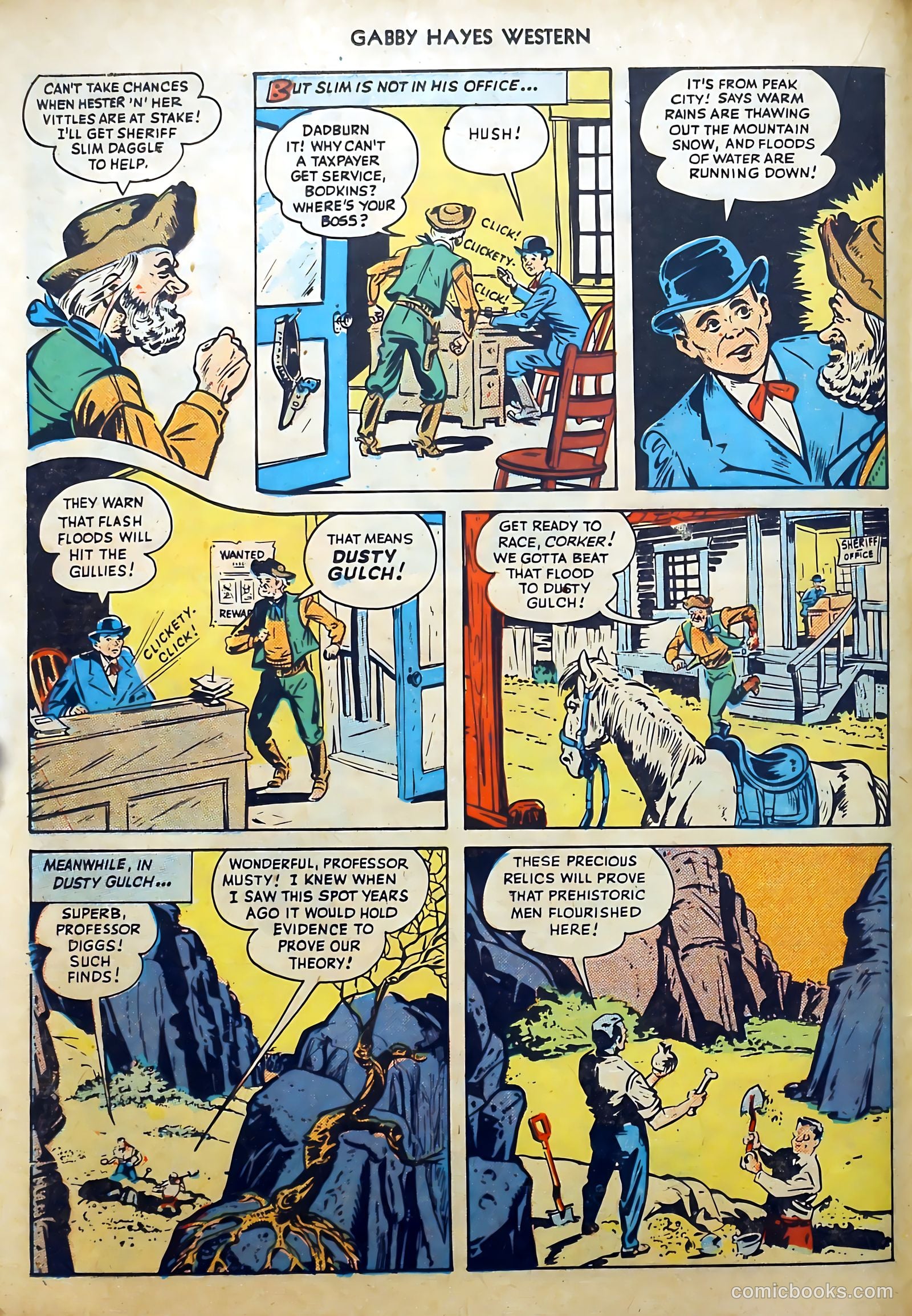 Gabby Hayes Western #2 (1949) — page 19 of 53