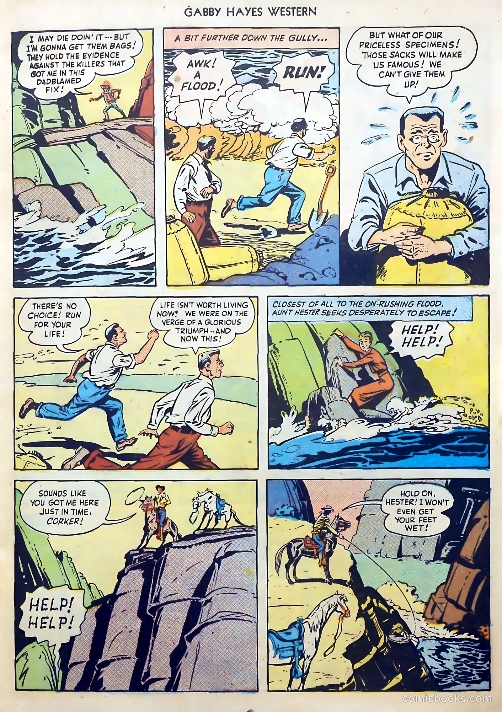Gabby Hayes Western #2 (1949) — page 22 of 53