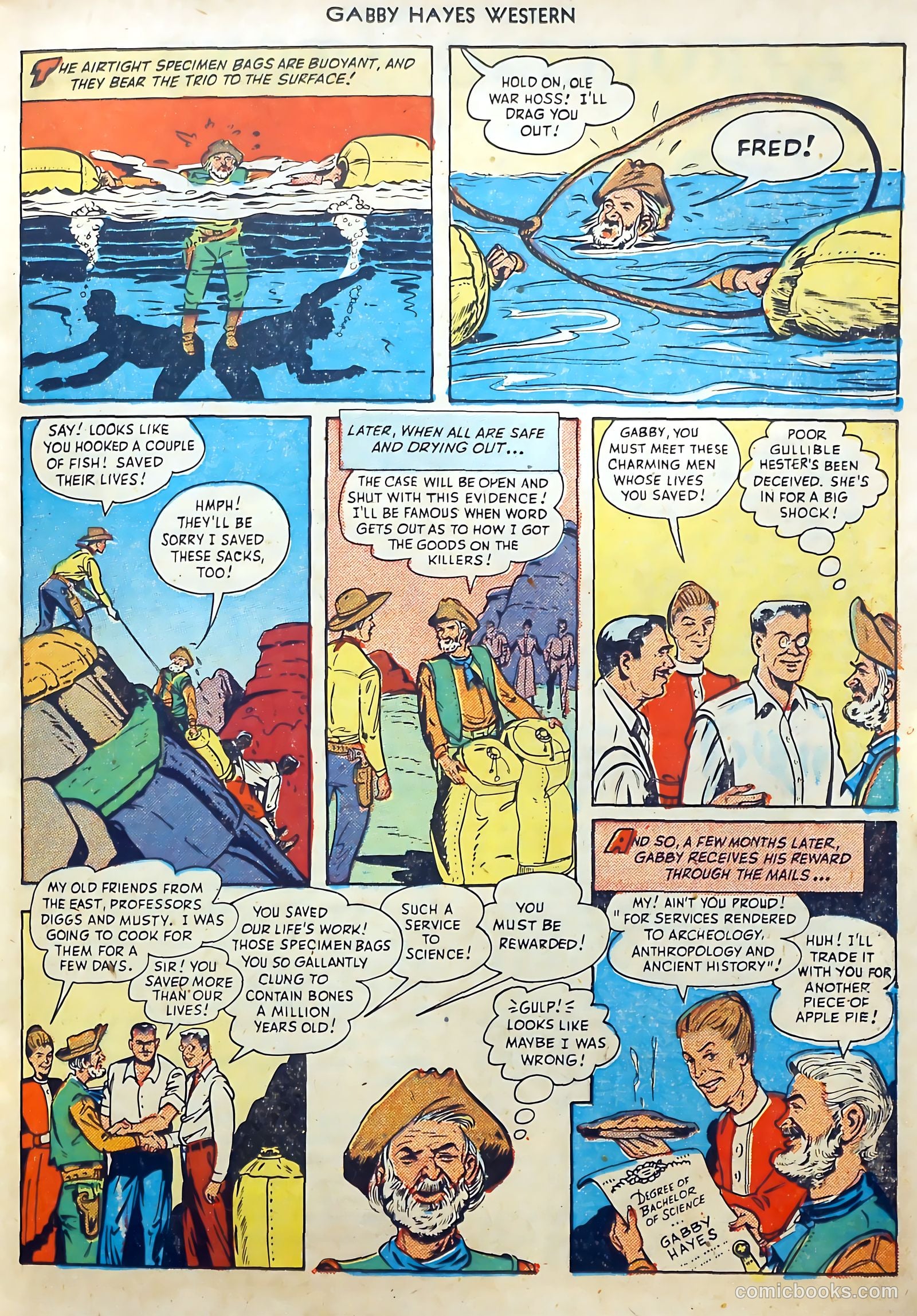 Gabby Hayes Western #2 (1949) — page 24 of 53