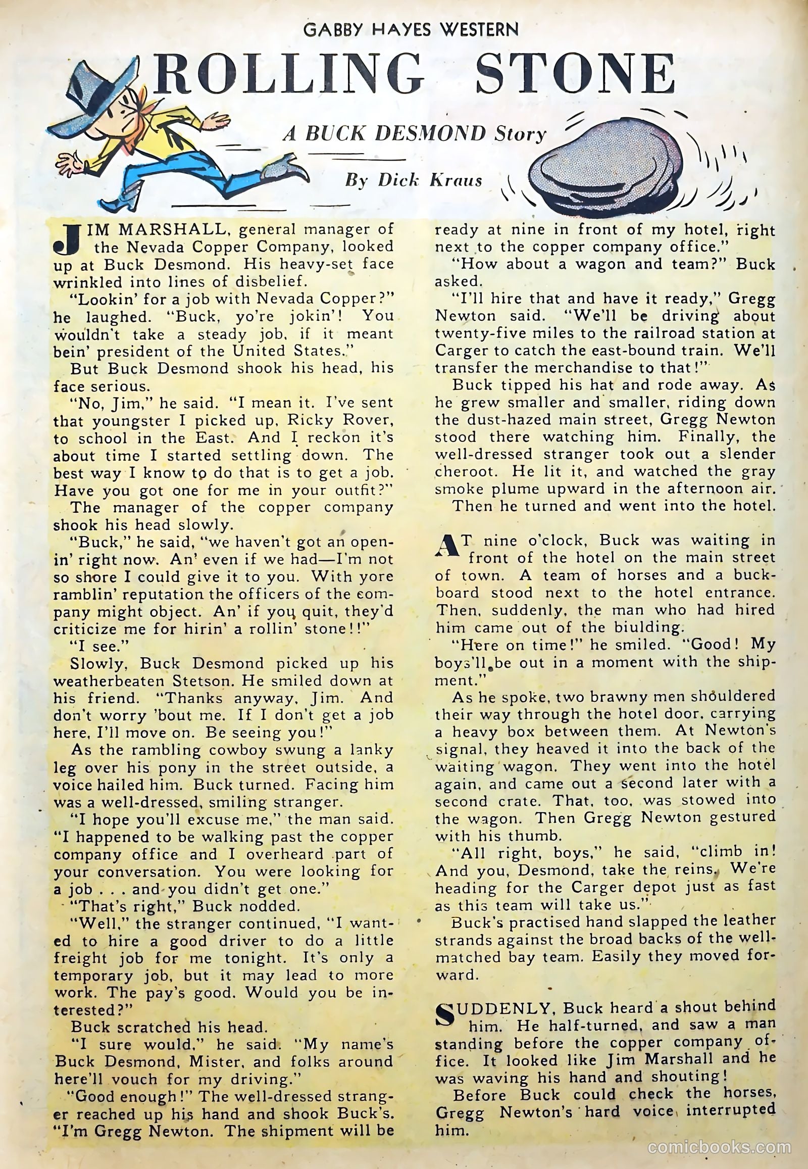 Gabby Hayes Western #2 (1949) — page 25 of 53