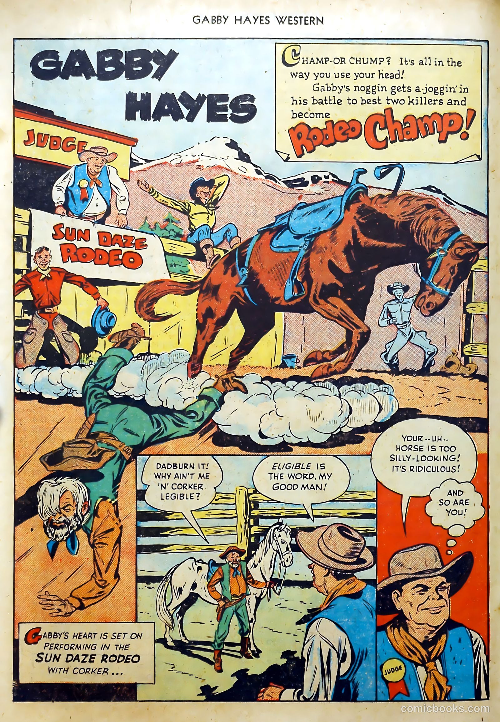 Gabby Hayes Western #2 (1949) — page 27 of 53