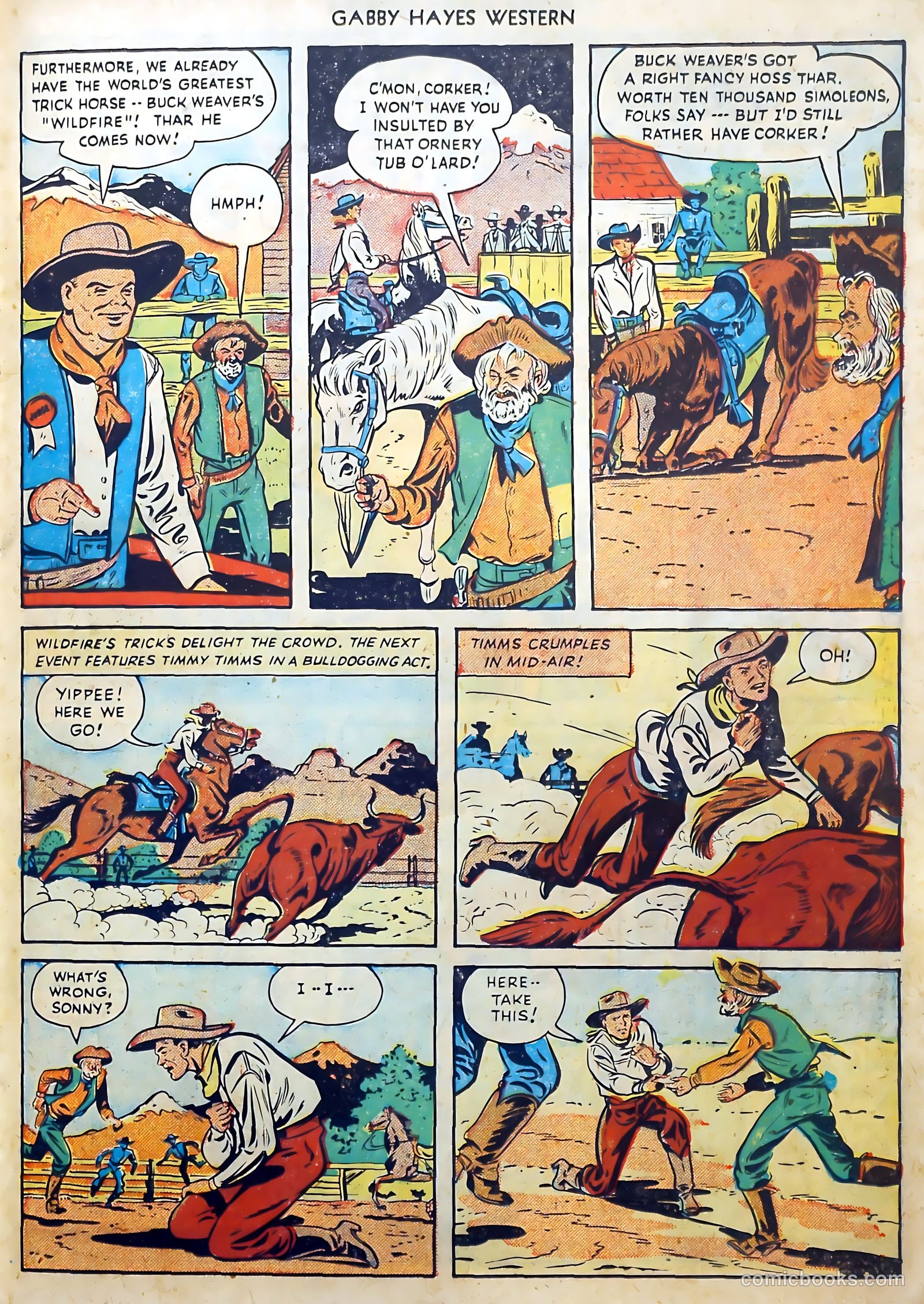 Gabby Hayes Western #2 (1949) — page 28 of 53