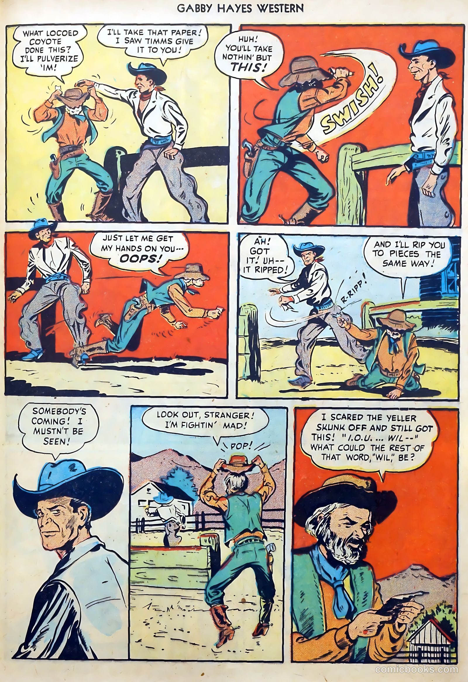 Gabby Hayes Western #2 (1949) — page 30 of 53