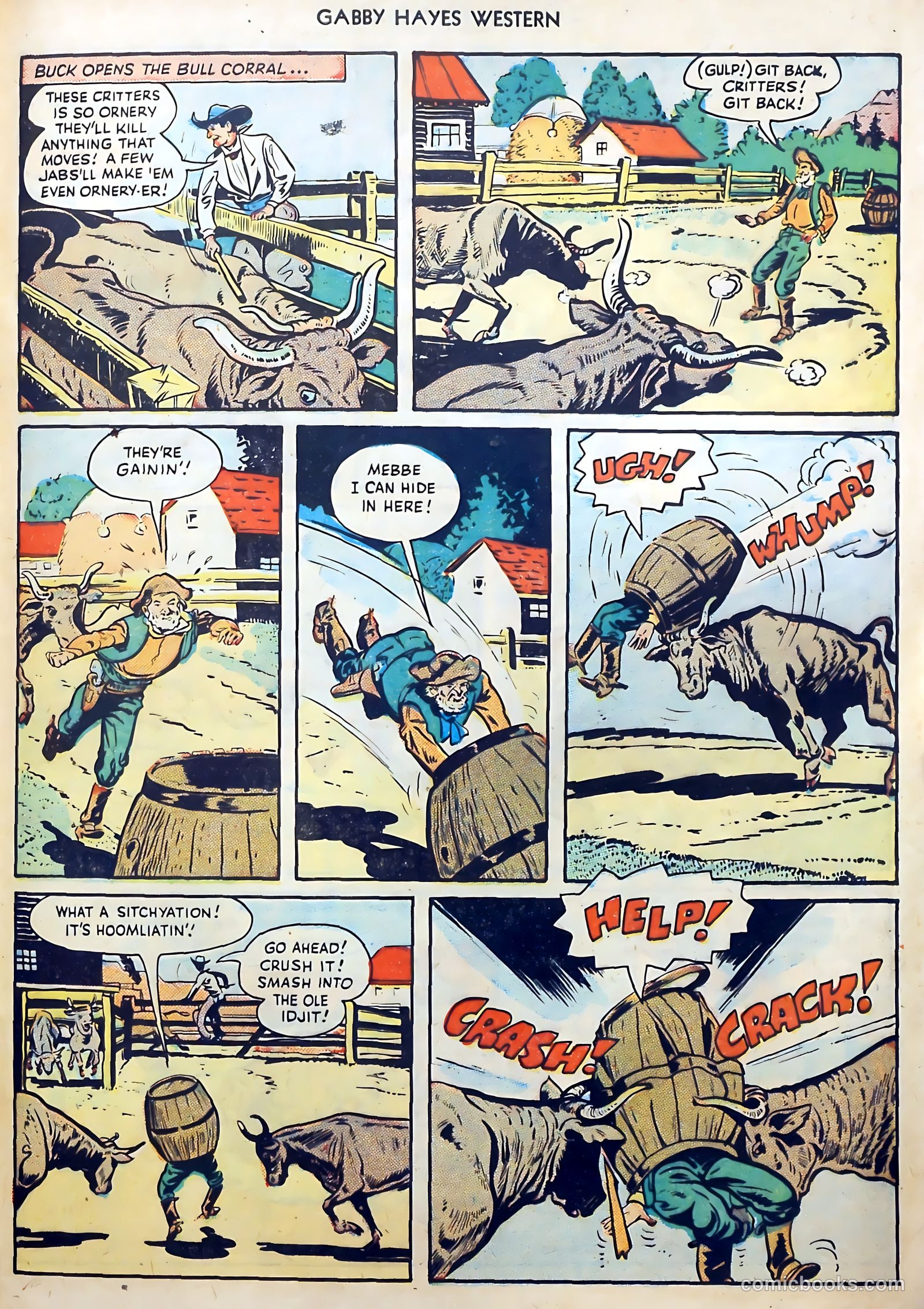 Gabby Hayes Western #2 (1949) — page 34 of 53