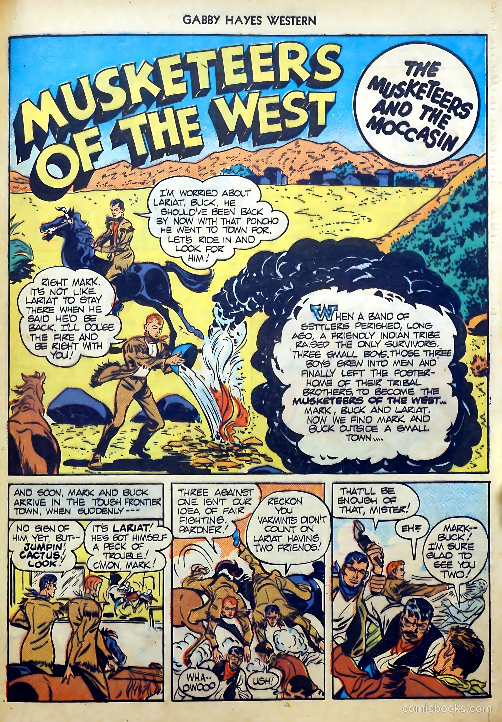 Gabby Hayes Western #2 (1949) — page 38 of 53