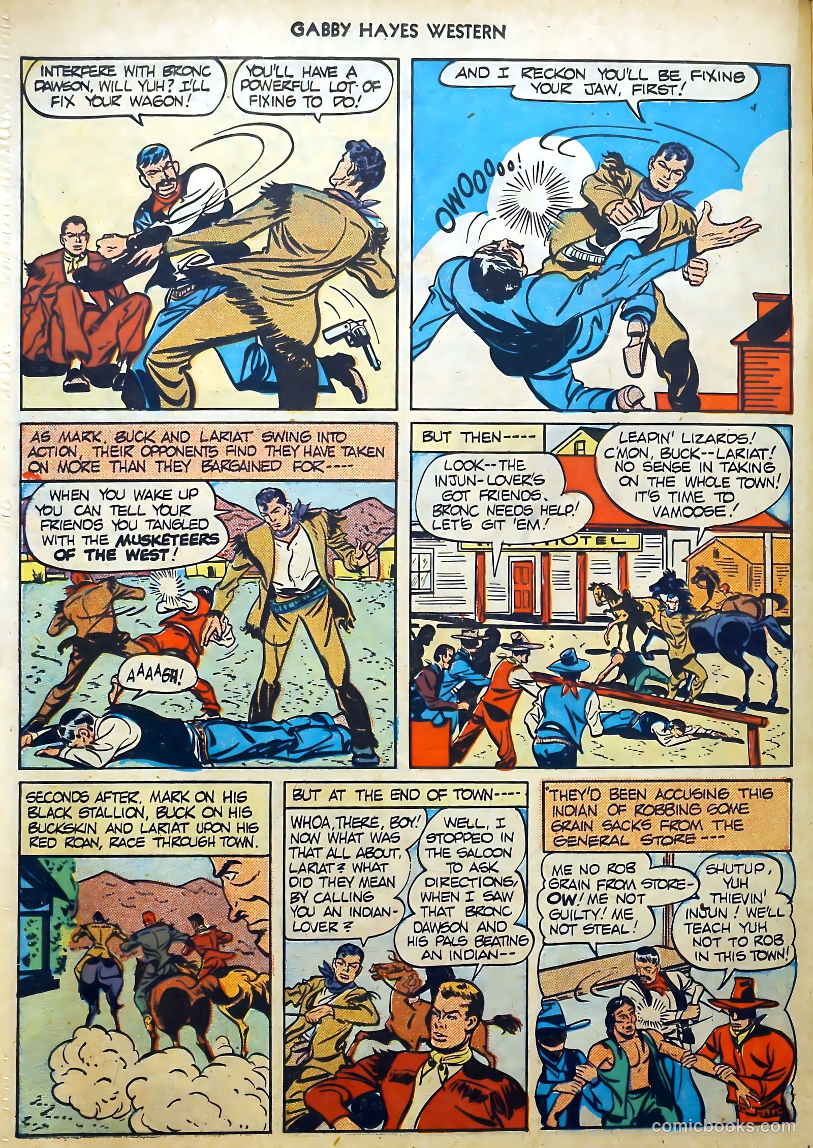 Gabby Hayes Western #2 (1949) — page 39 of 53