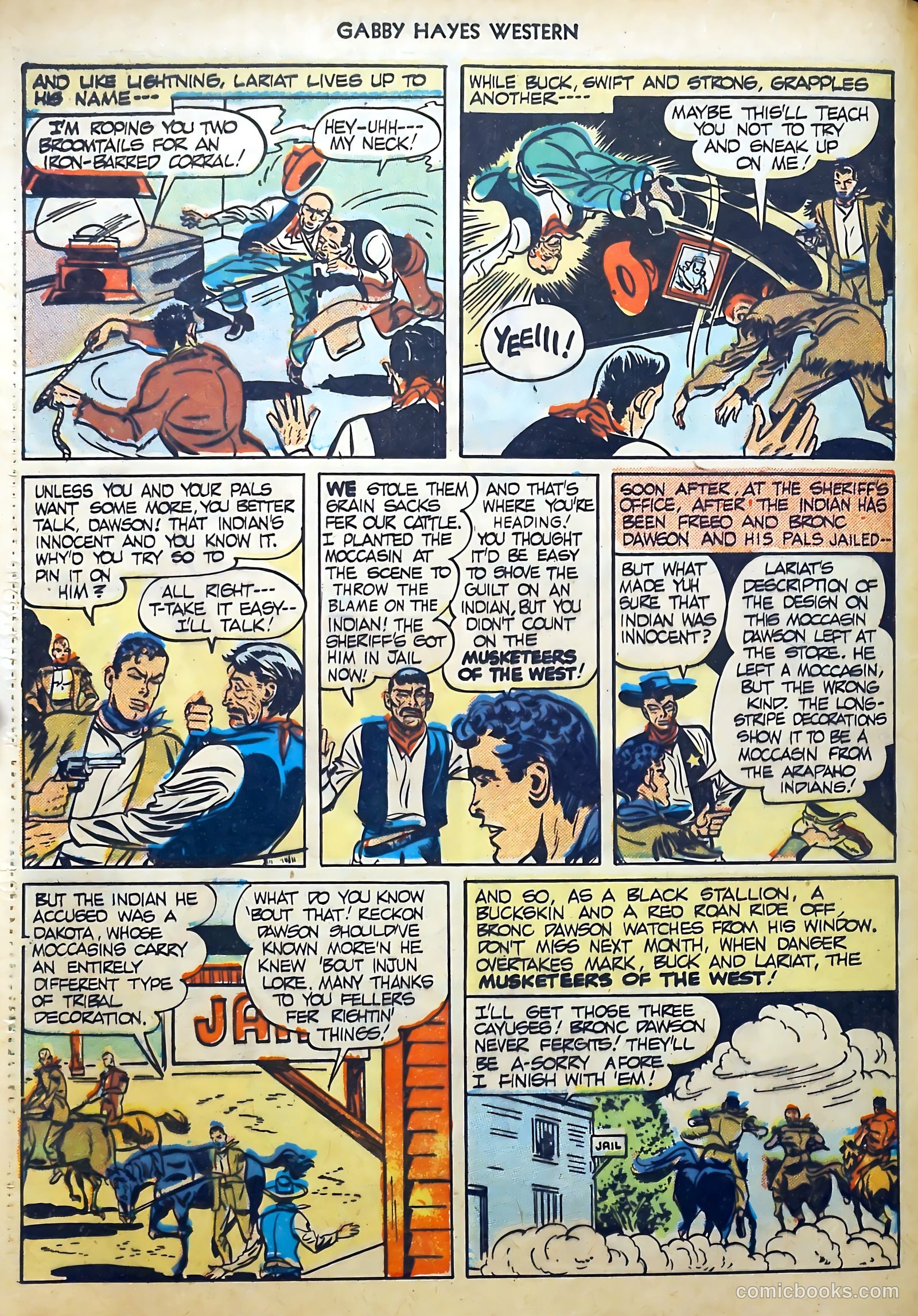 Gabby Hayes Western #2 (1949) — page 41 of 53