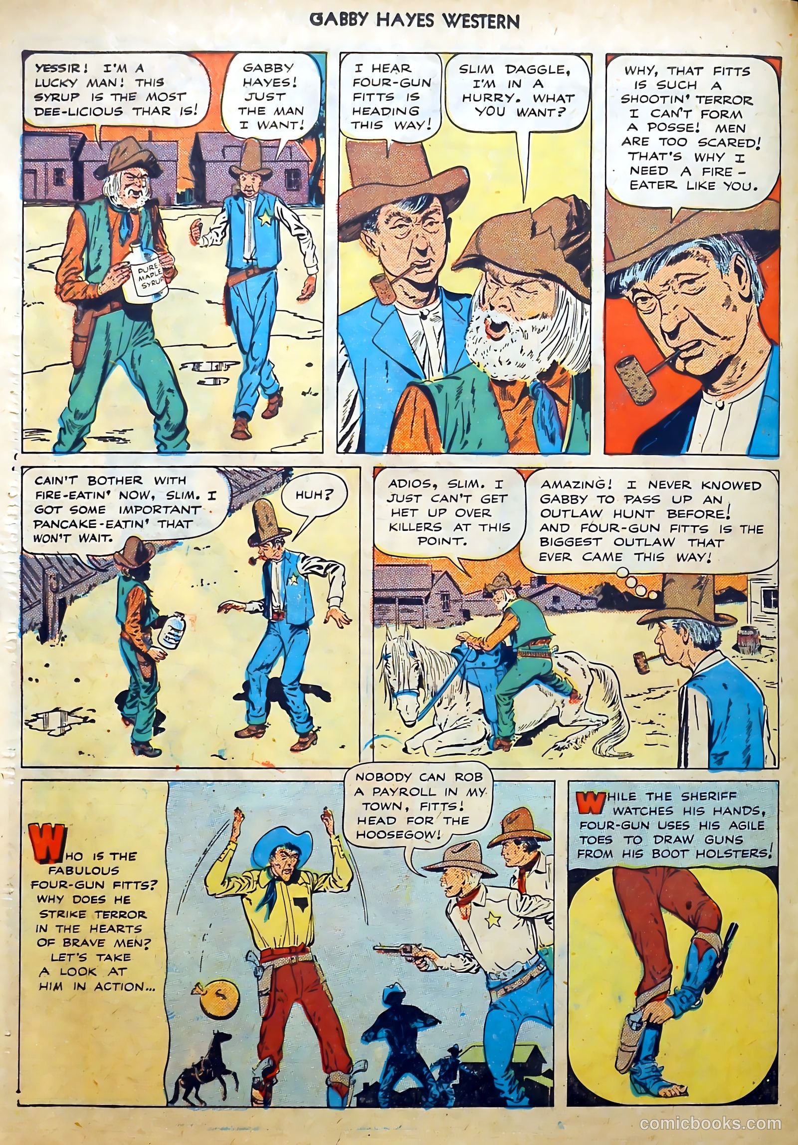 Gabby Hayes Western #2 (1949) — page 43 of 53