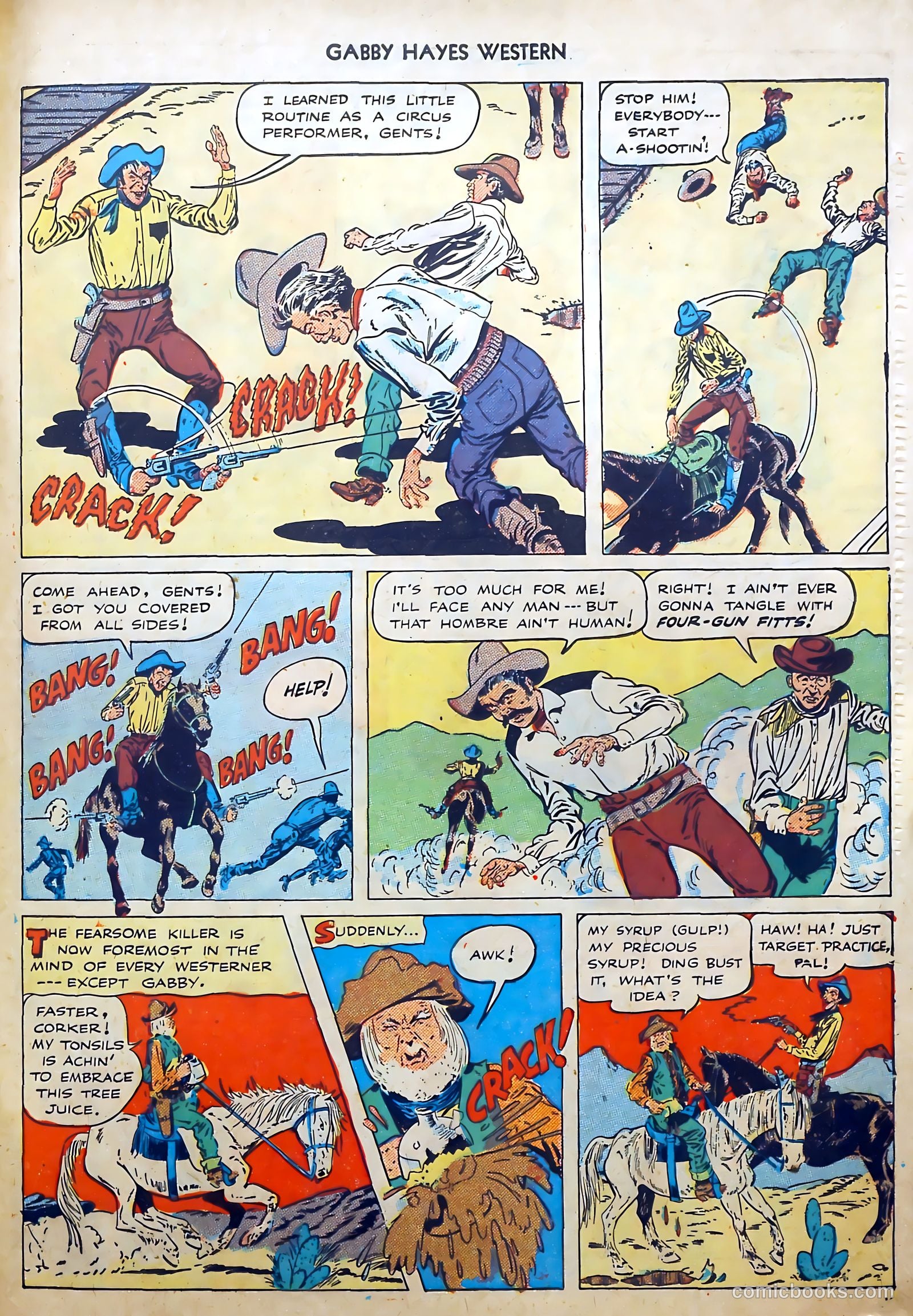 Gabby Hayes Western #2 (1949) — page 44 of 53