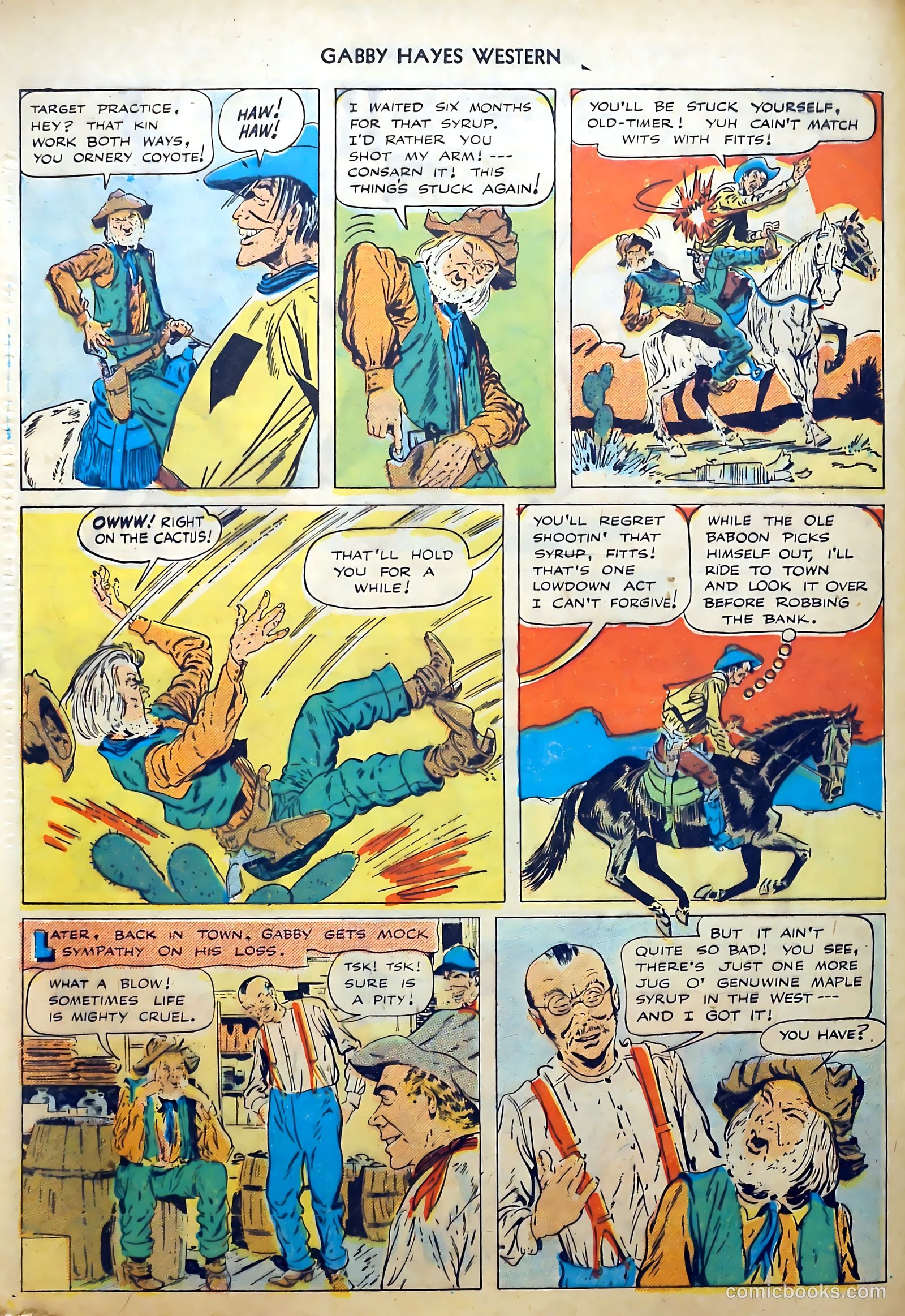 Gabby Hayes Western #2 (1949) — page 45 of 53