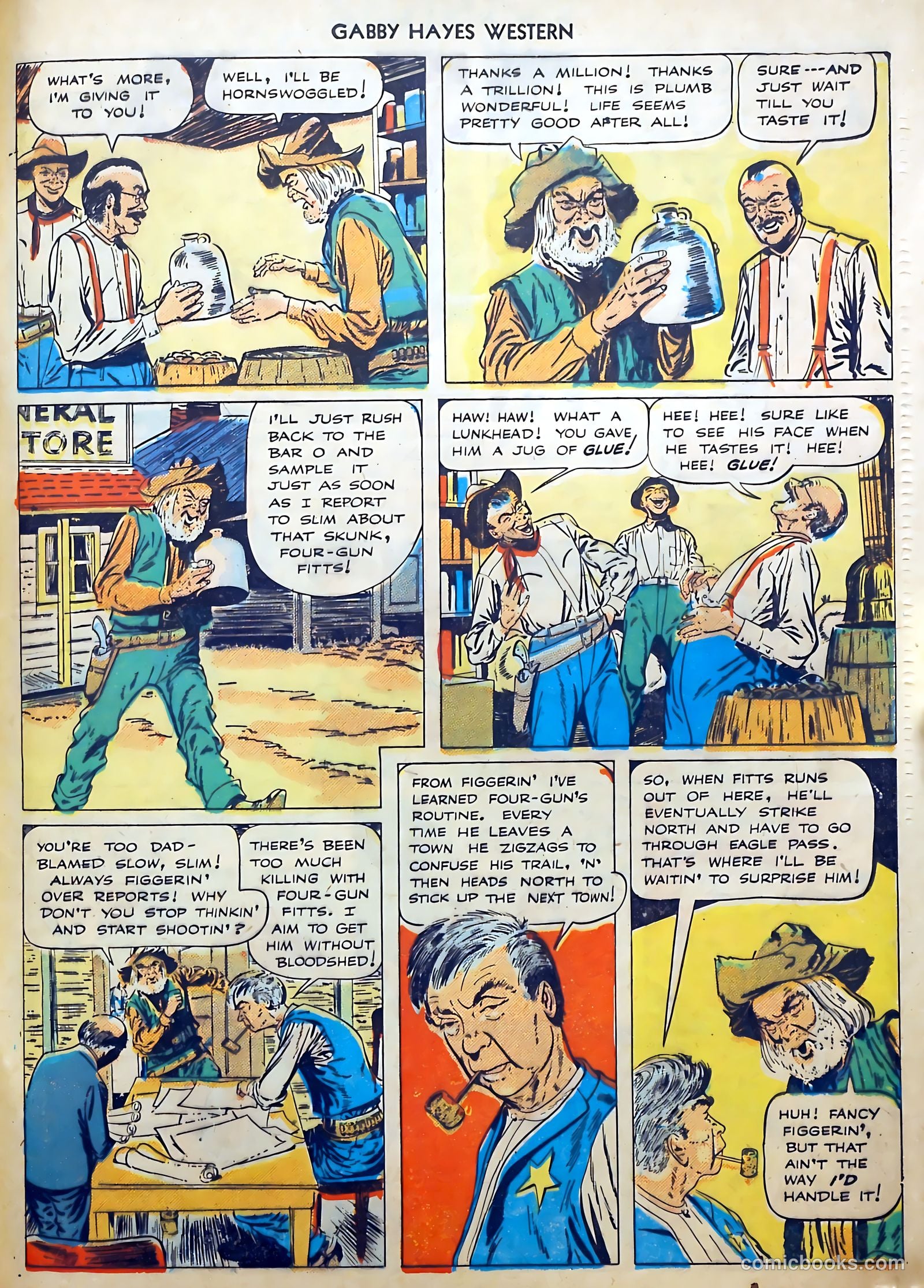 Gabby Hayes Western #2 (1949) — page 46 of 53