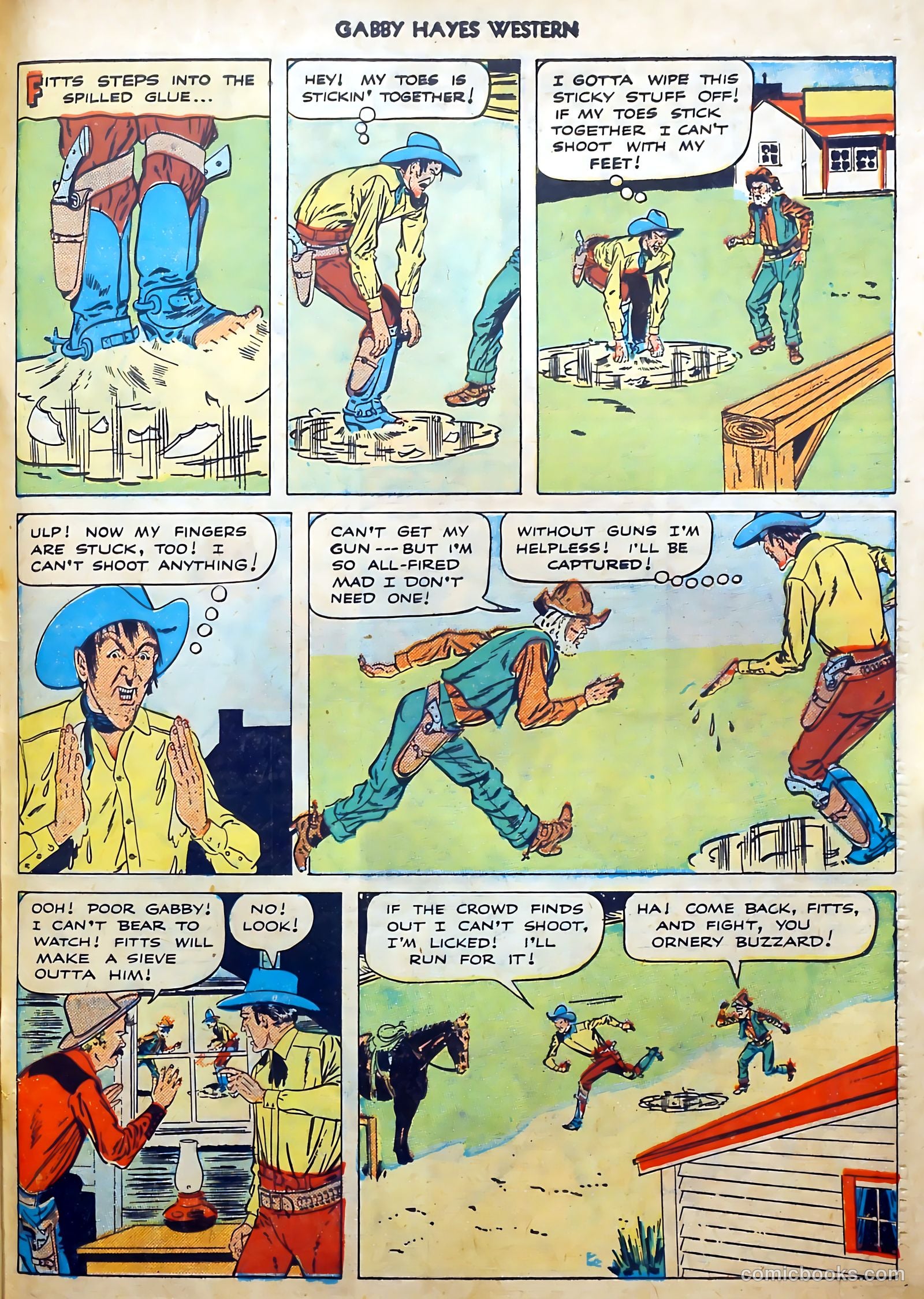 Gabby Hayes Western #2 (1949) — page 48 of 53
