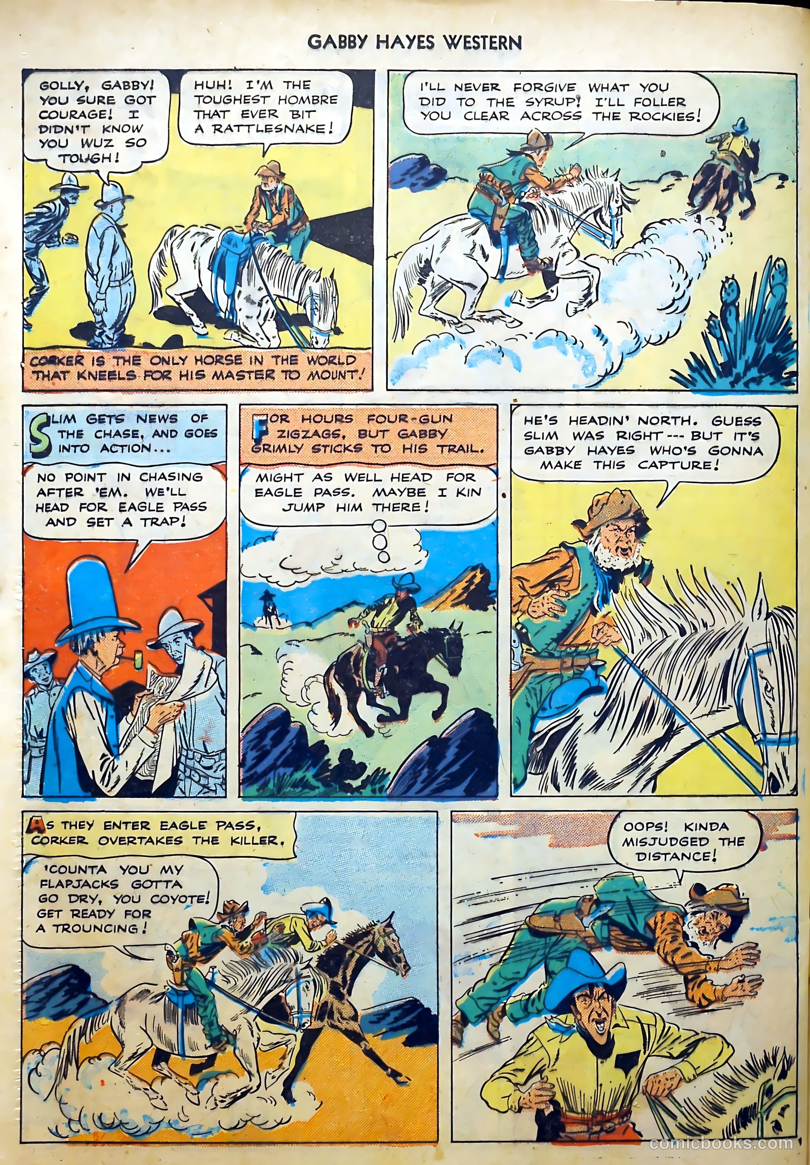 Gabby Hayes Western #2 (1949) — page 49 of 53