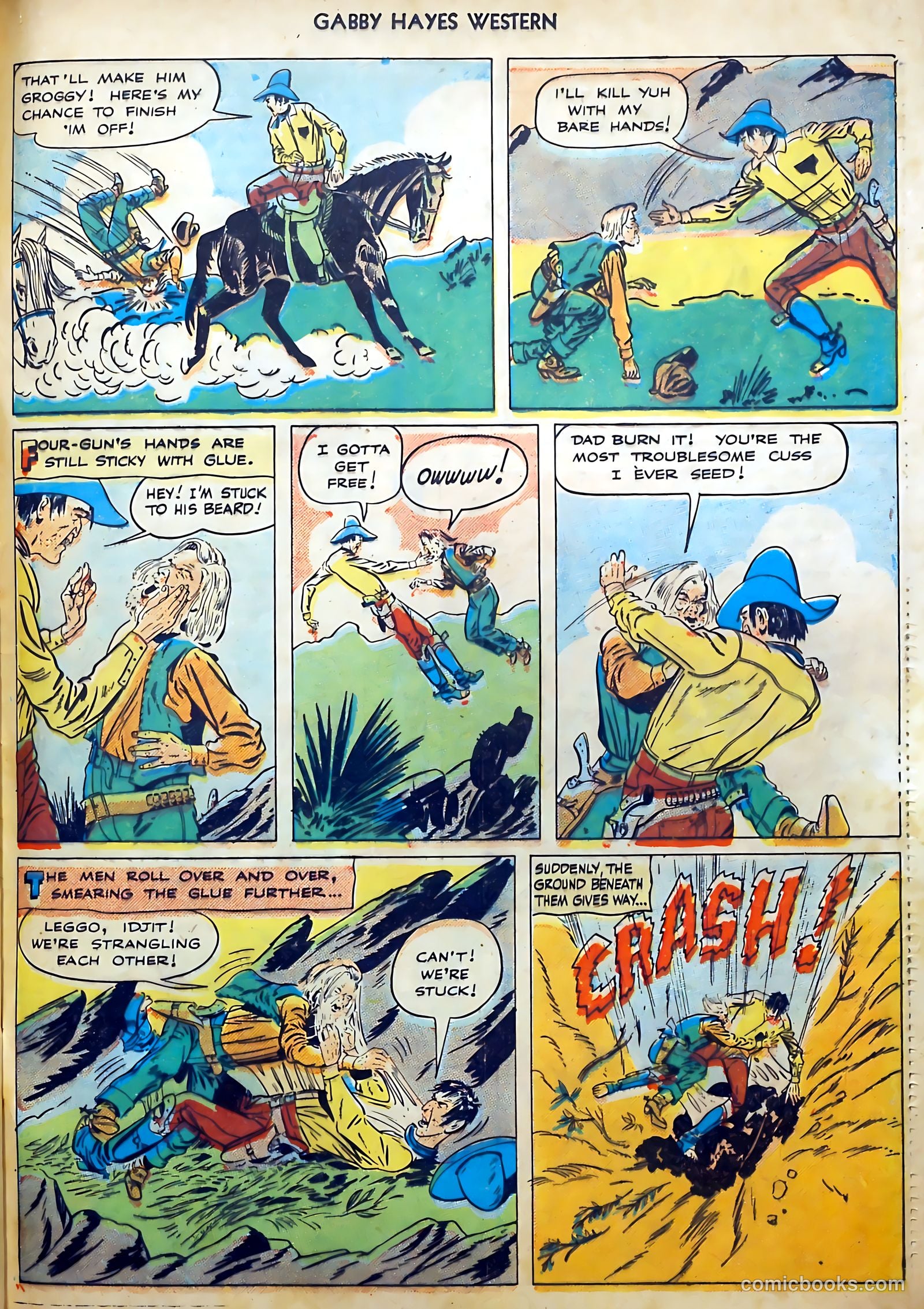 Gabby Hayes Western #2 (1949) — page 50 of 53