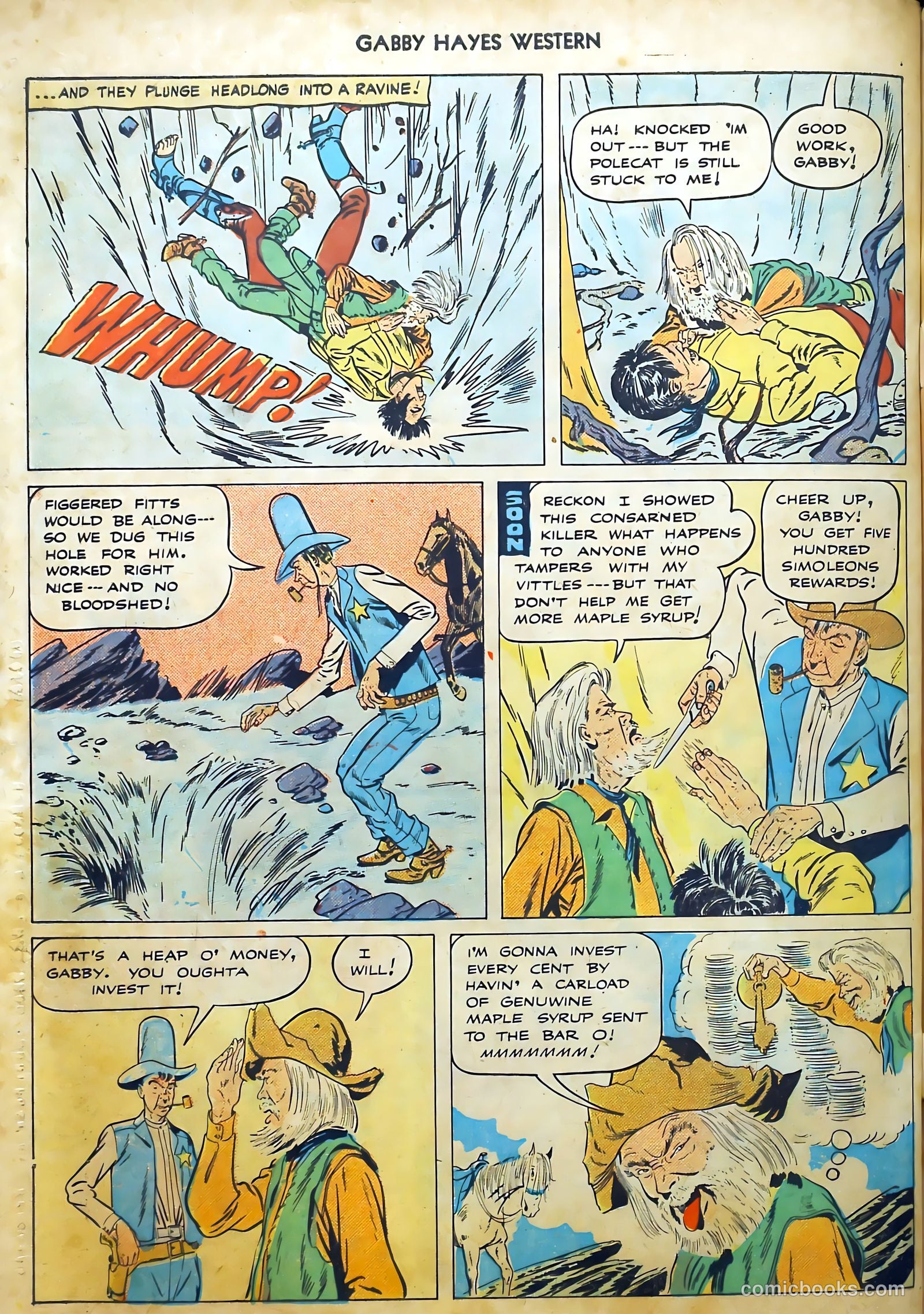 Gabby Hayes Western #2 (1949) — page 51 of 53