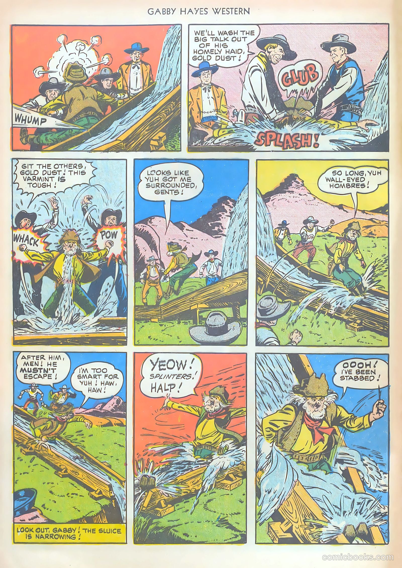Gabby Hayes Western #20 (1950) — page 8 of 52
