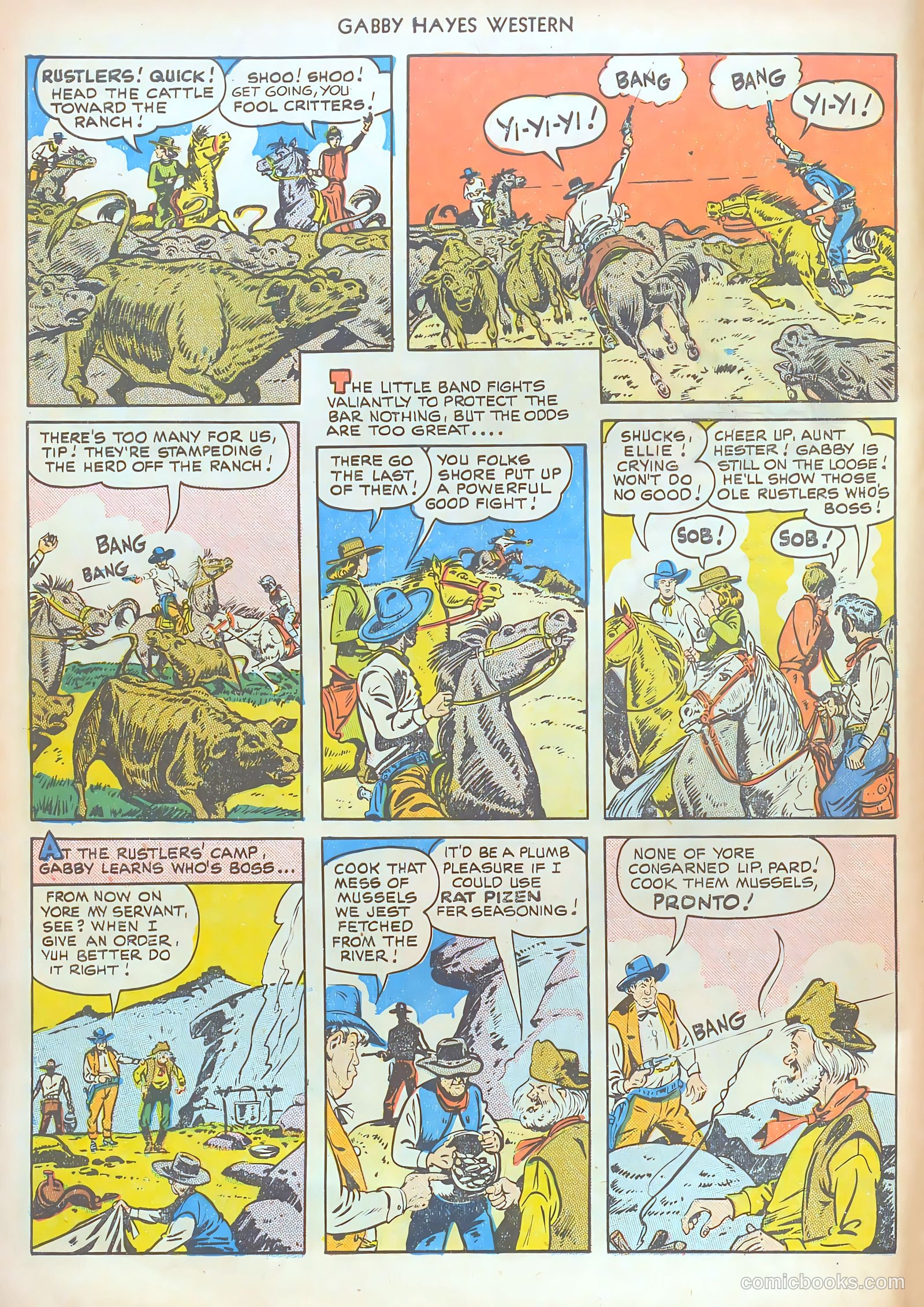 Gabby Hayes Western #20 (1950) — page 10 of 52