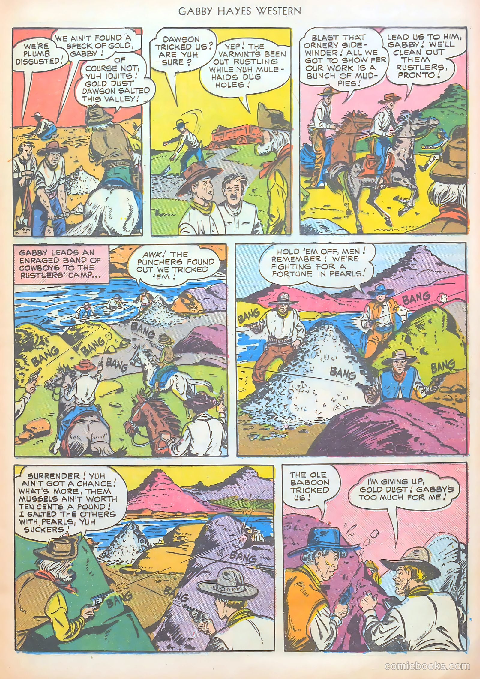 Gabby Hayes Western #20 (1950) — page 13 of 52