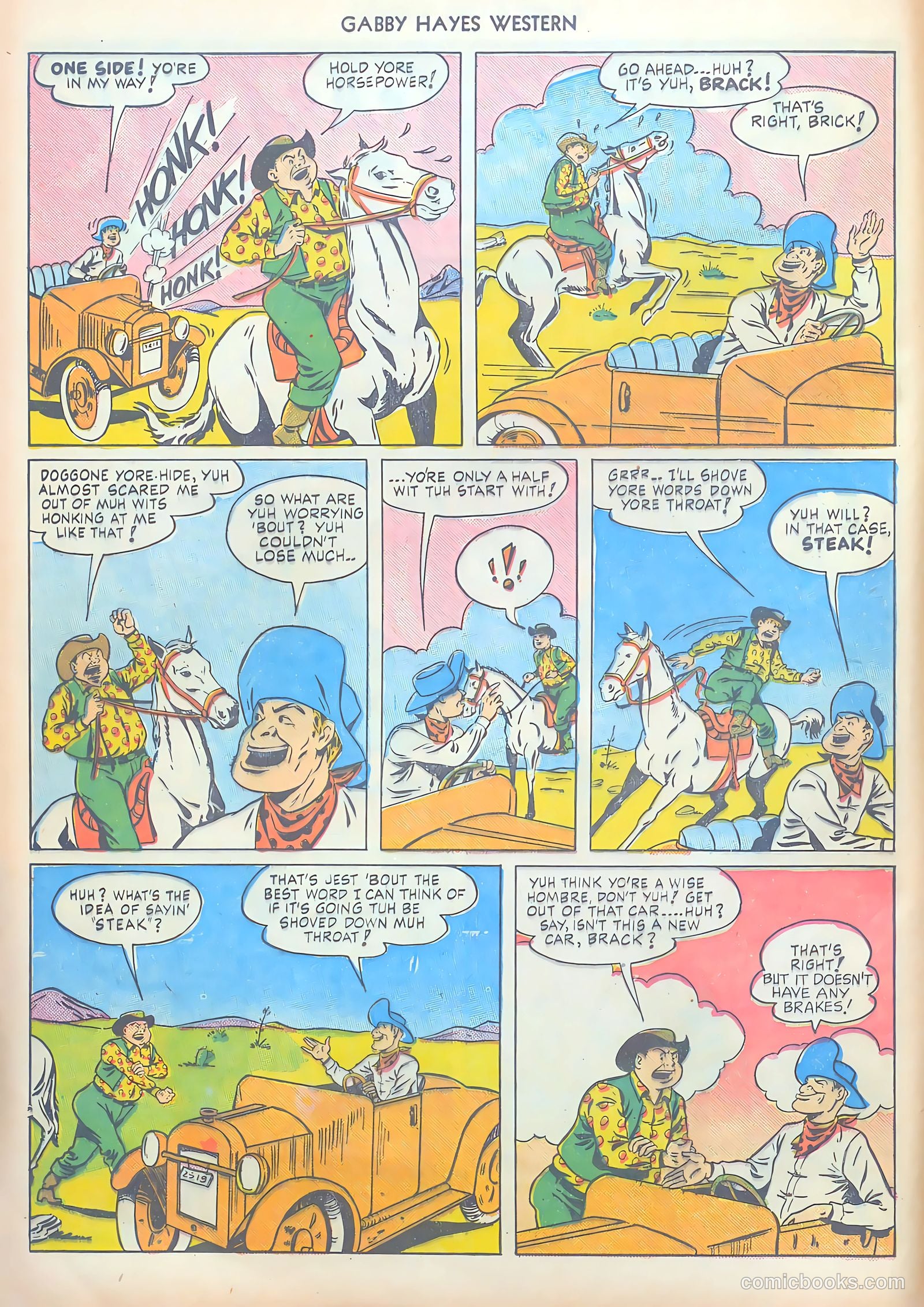 Gabby Hayes Western #20 (1950) — page 16 of 52