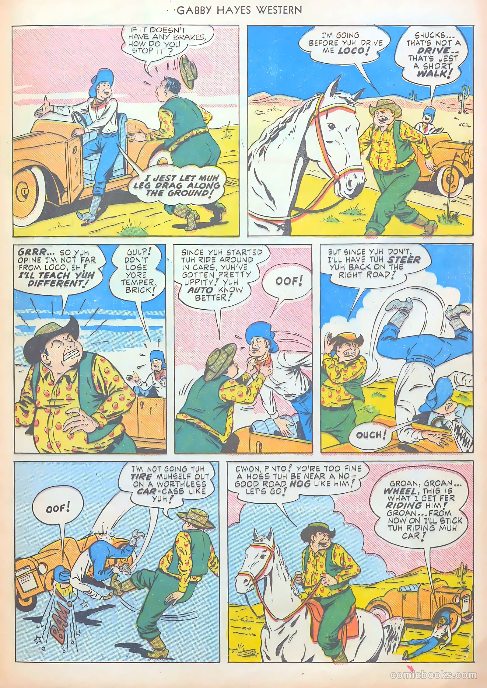 Gabby Hayes Western #20 (1950) — page 17 of 52
