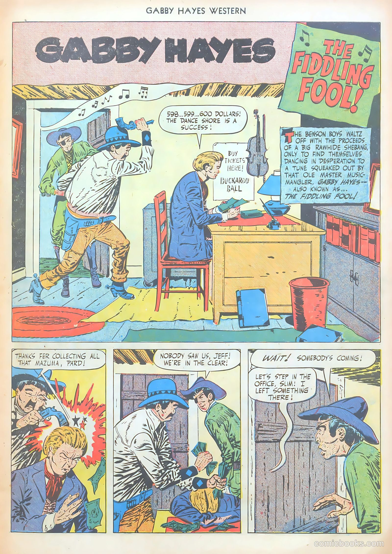 Gabby Hayes Western #20 (1950) — page 19 of 52