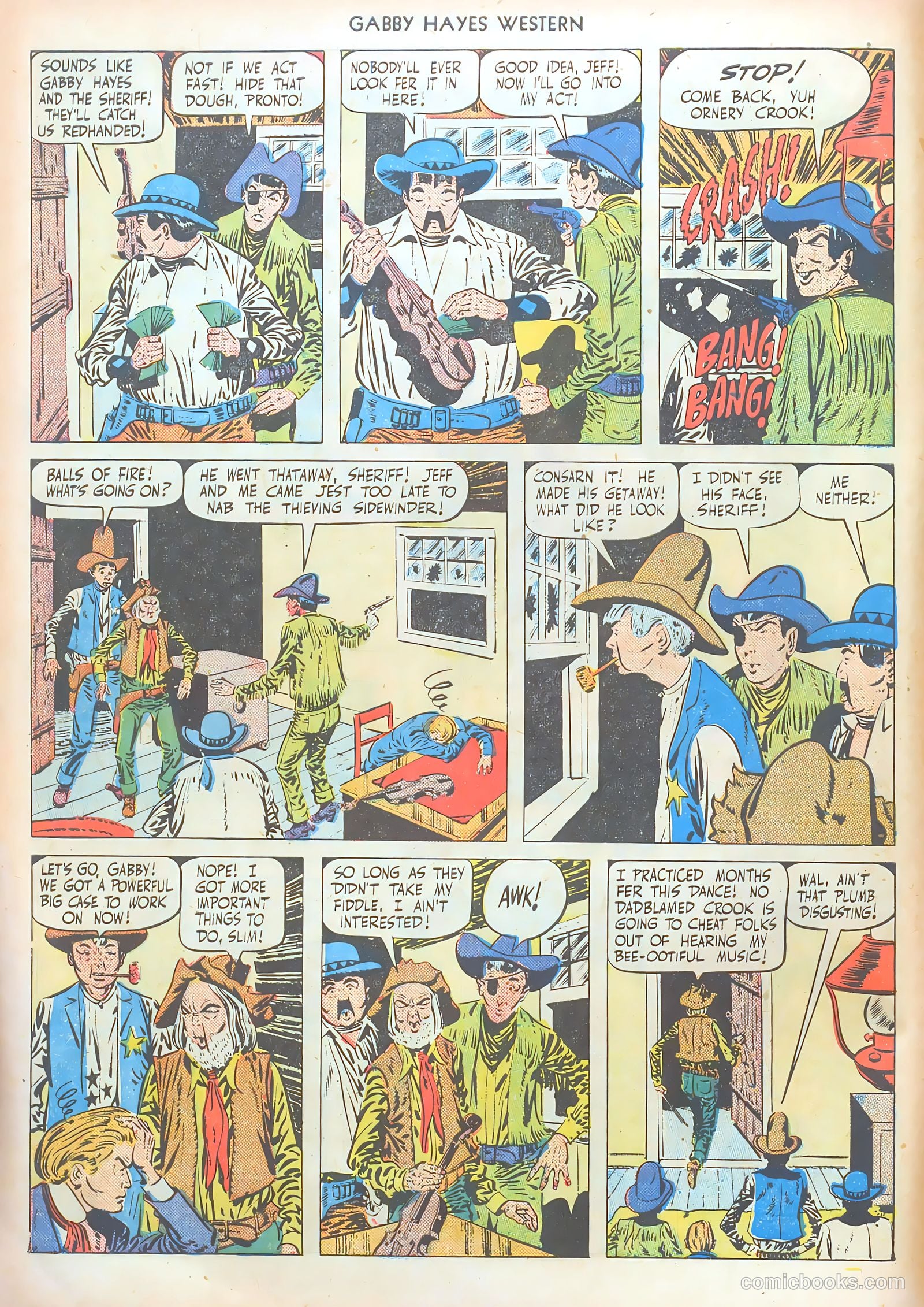 Gabby Hayes Western #20 (1950) — page 20 of 52