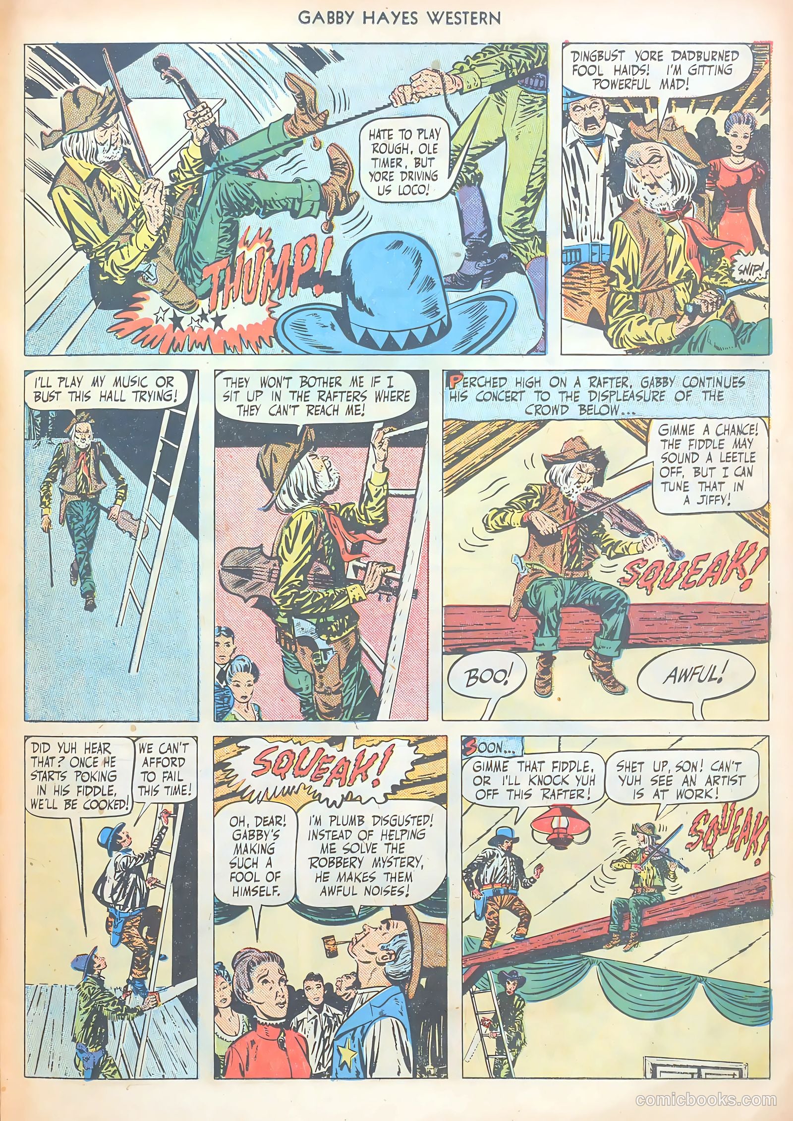 Gabby Hayes Western #20 (1950) — page 23 of 52