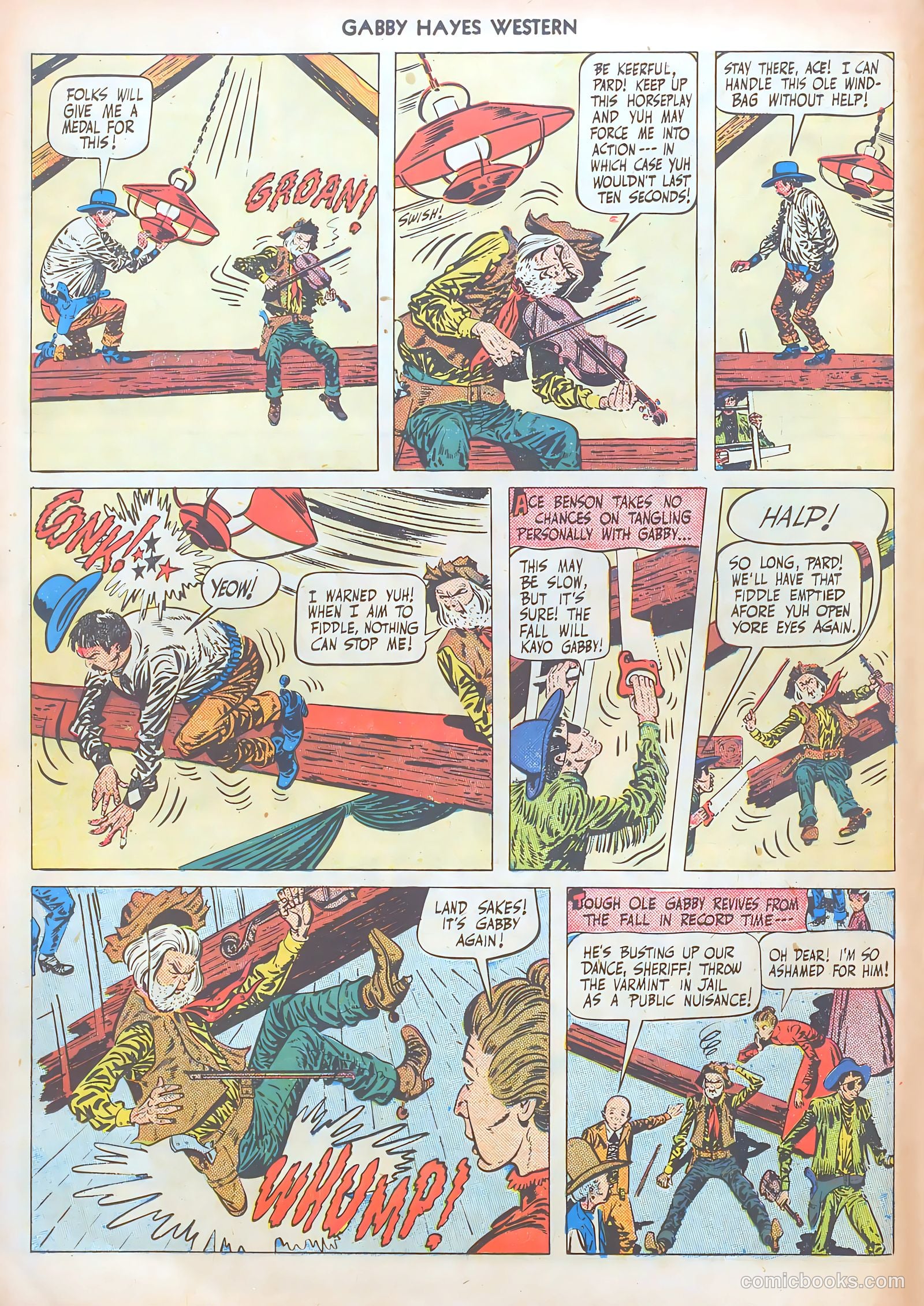 Gabby Hayes Western #20 (1950) — page 24 of 52
