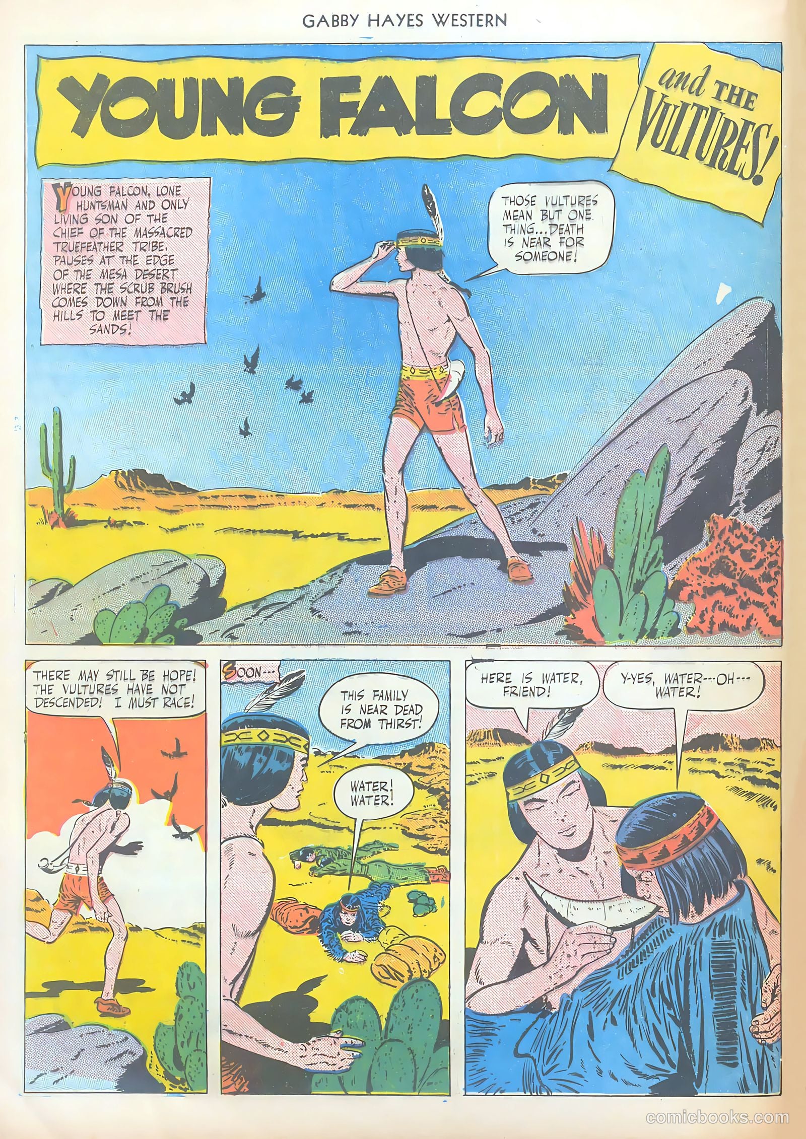 Gabby Hayes Western #20 (1950) — page 36 of 52