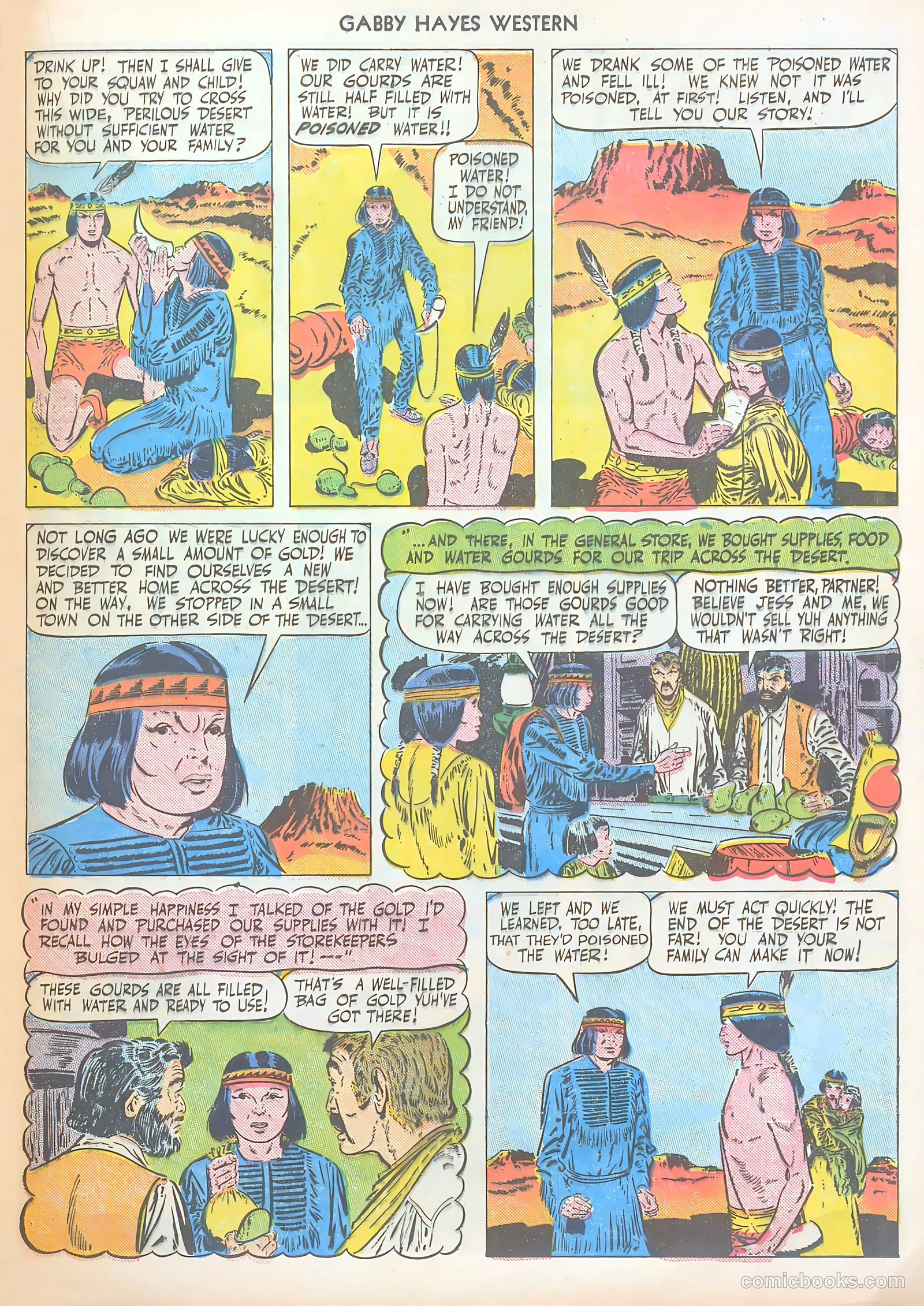 Gabby Hayes Western #20 (1950) — page 37 of 52