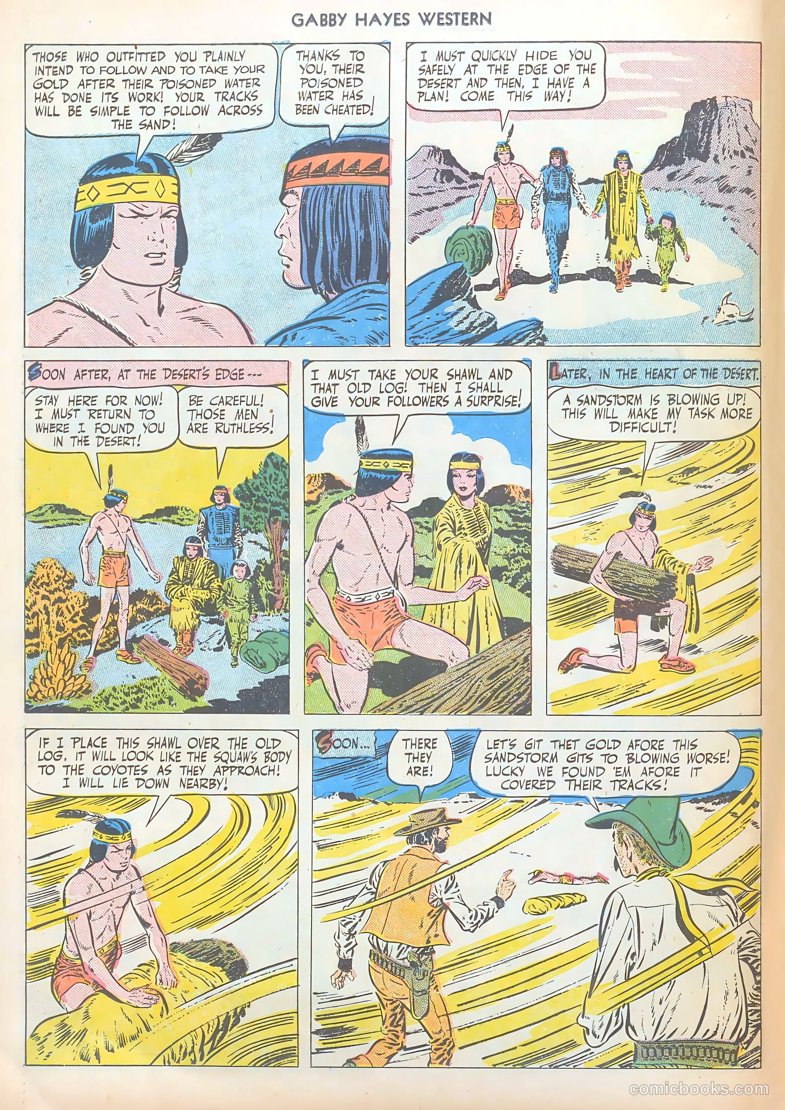 Gabby Hayes Western #20 (1950) — page 38 of 52