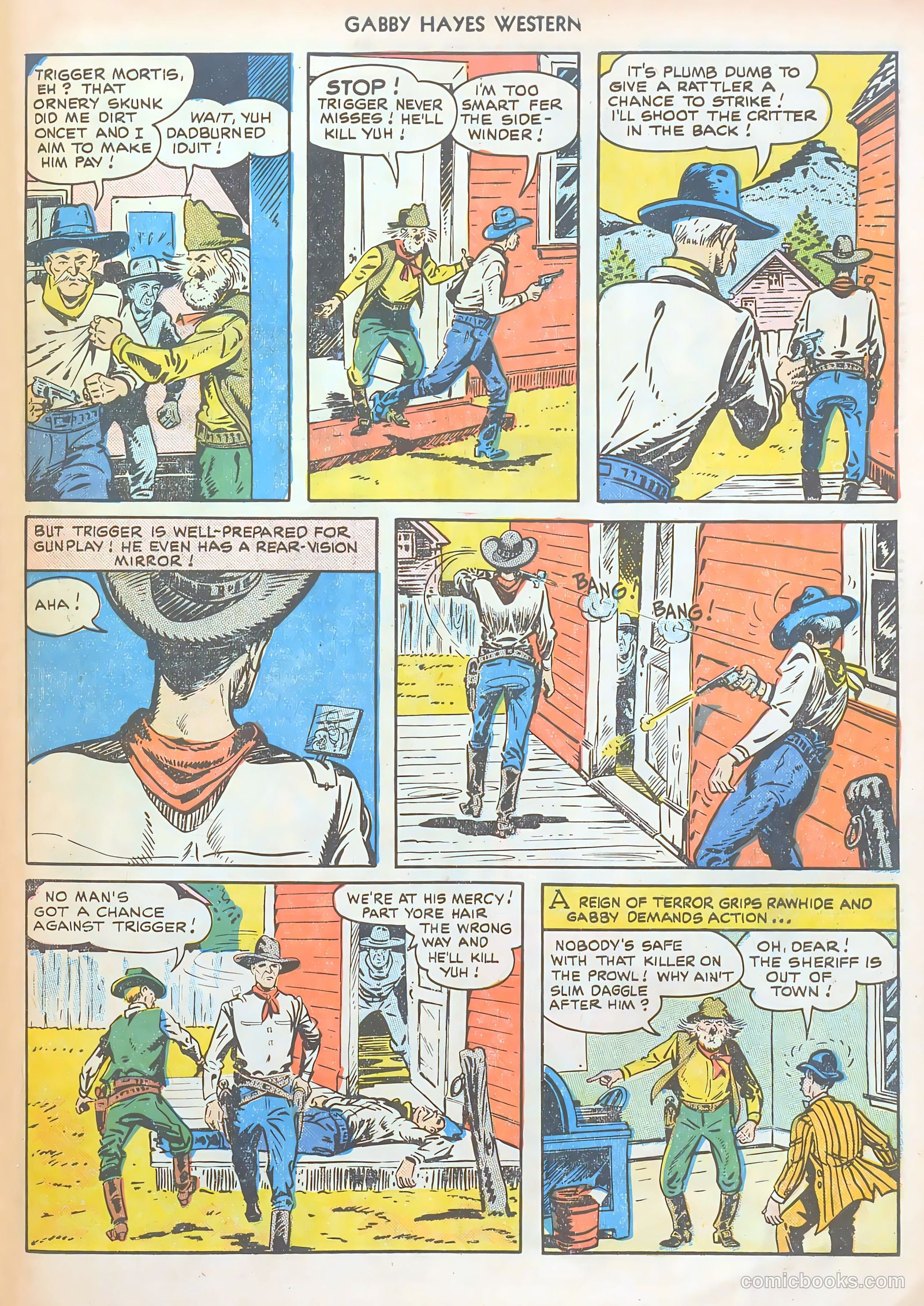 Gabby Hayes Western #20 (1950) — page 43 of 52