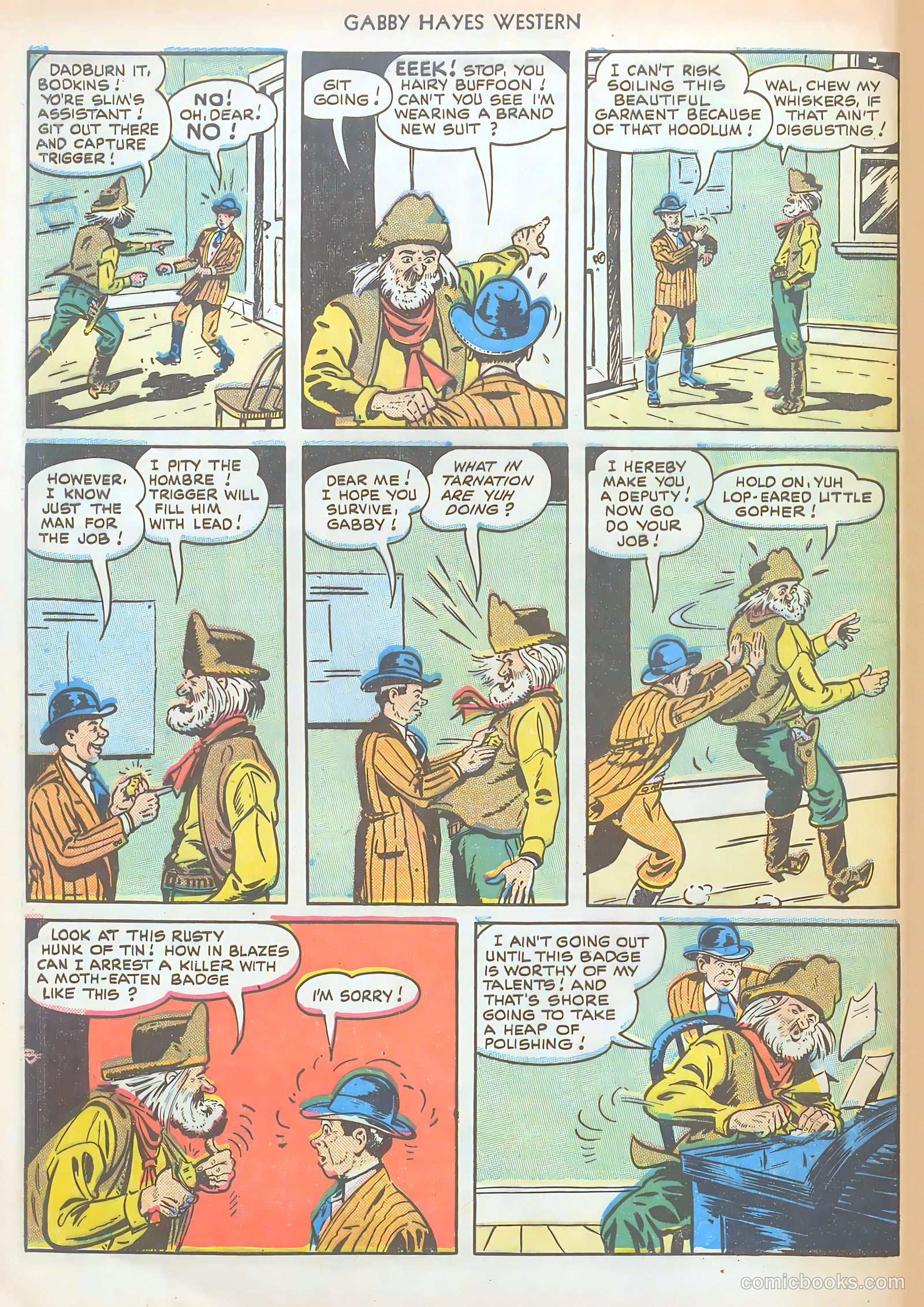 Gabby Hayes Western #20 (1950) — page 44 of 52