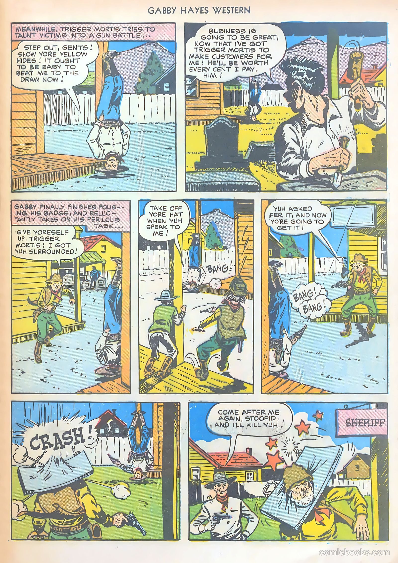 Gabby Hayes Western #20 (1950) — page 45 of 52