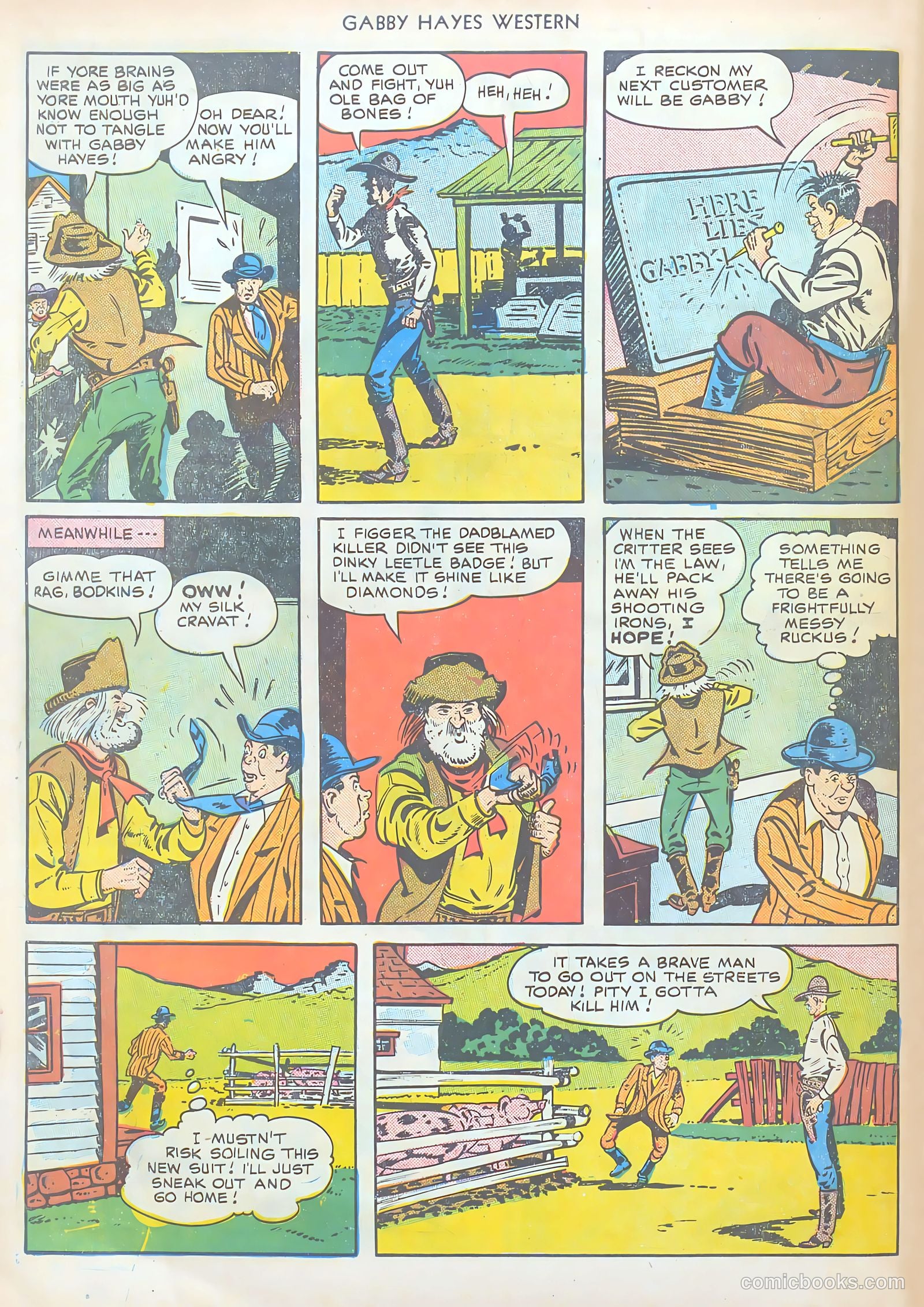 Gabby Hayes Western #20 (1950) — page 46 of 52
