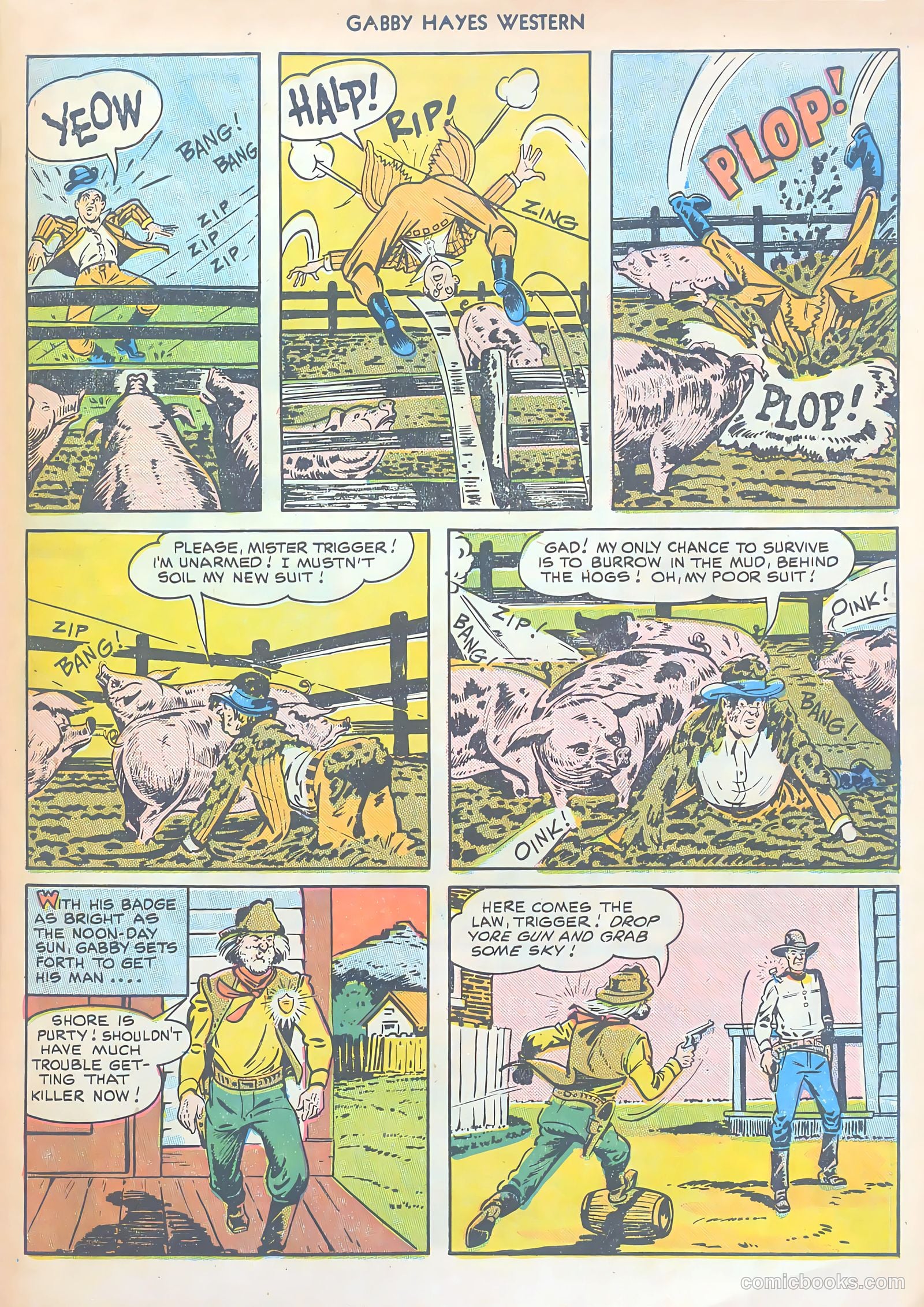 Gabby Hayes Western #20 (1950) — page 47 of 52