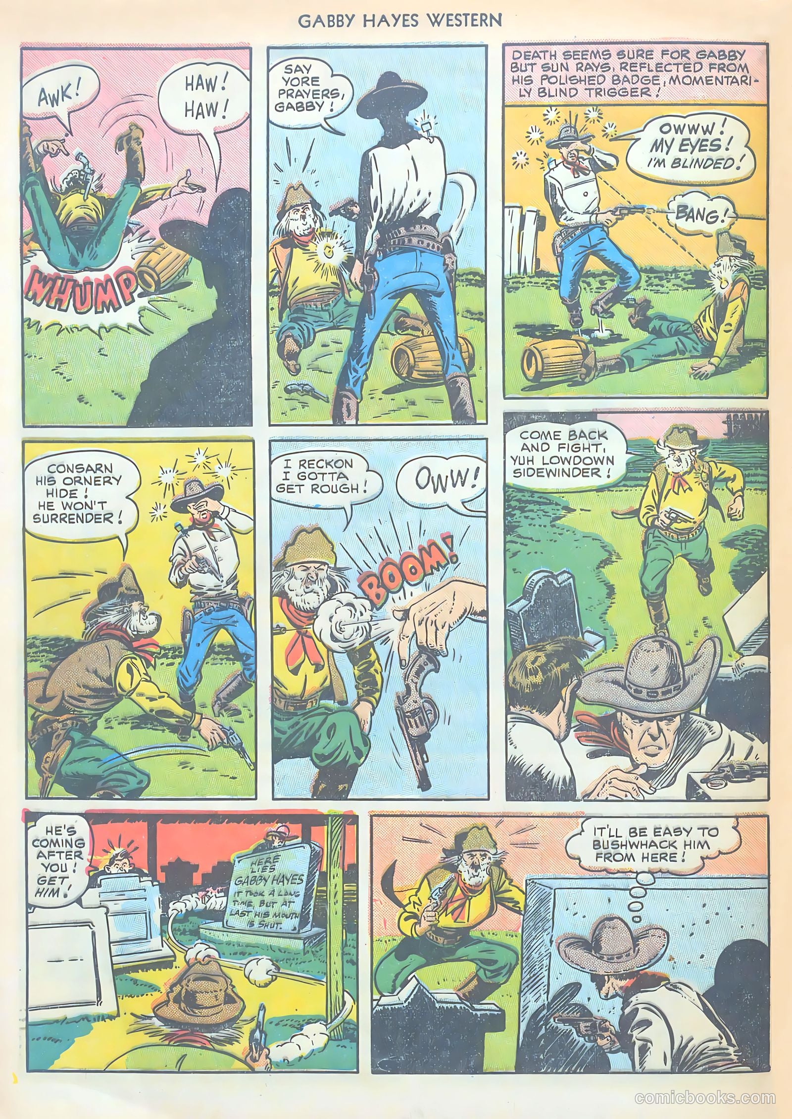 Gabby Hayes Western #20 (1950) — page 48 of 52