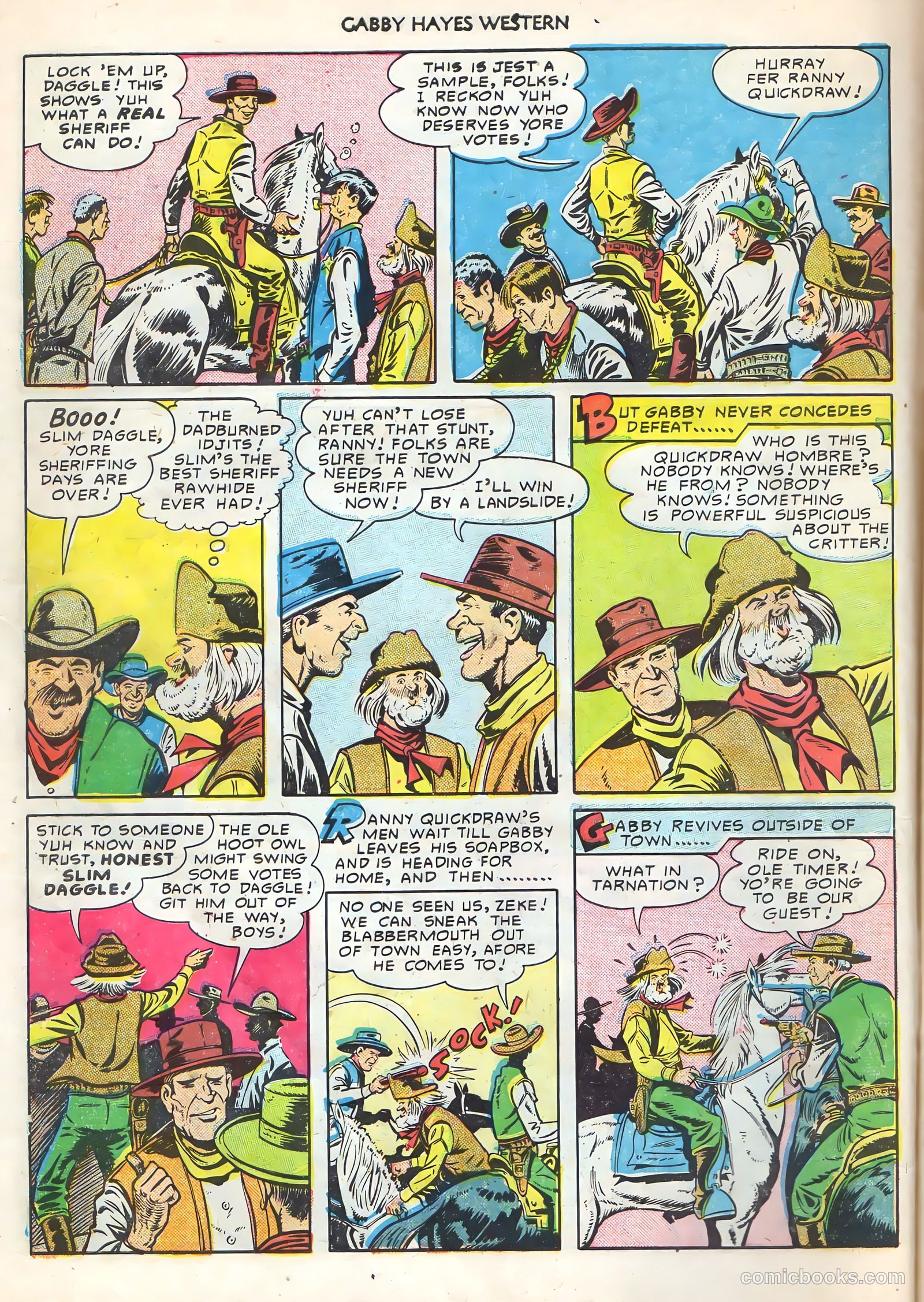 Gabby Hayes Western #21 (1950) — page 6 of 52