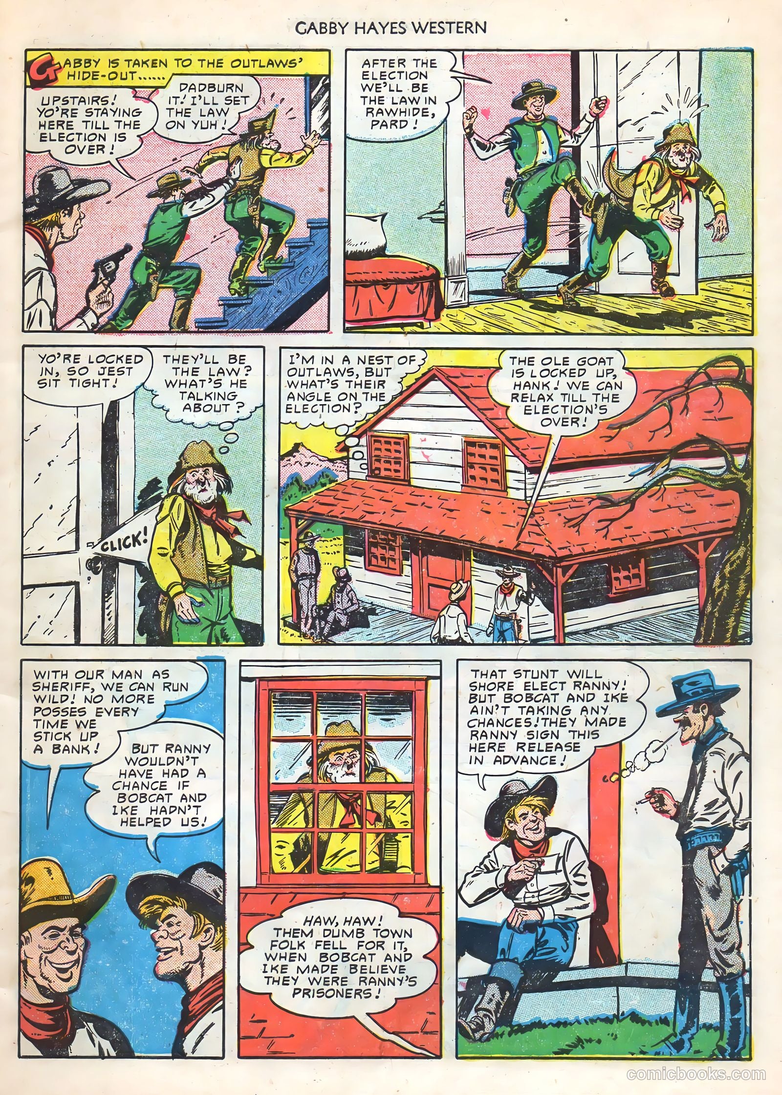 Gabby Hayes Western #21 (1950) — page 7 of 52