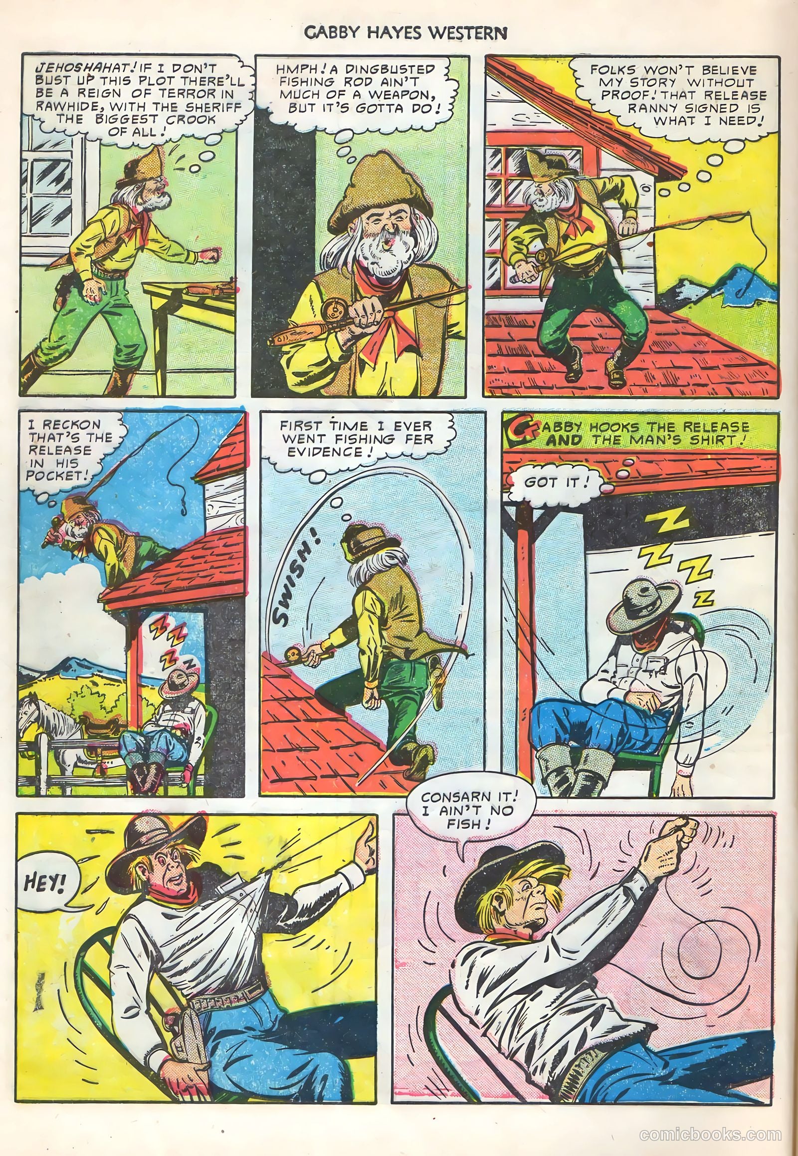 Gabby Hayes Western #21 (1950) — page 8 of 52
