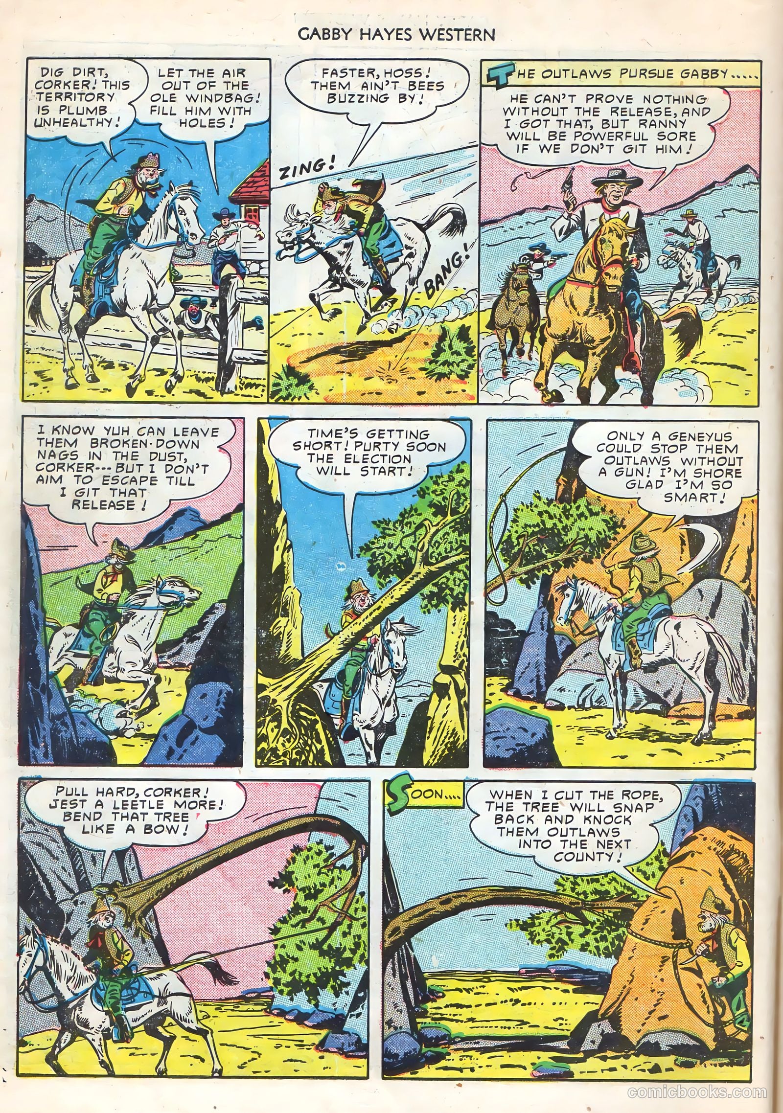 Gabby Hayes Western #21 (1950) — page 10 of 52